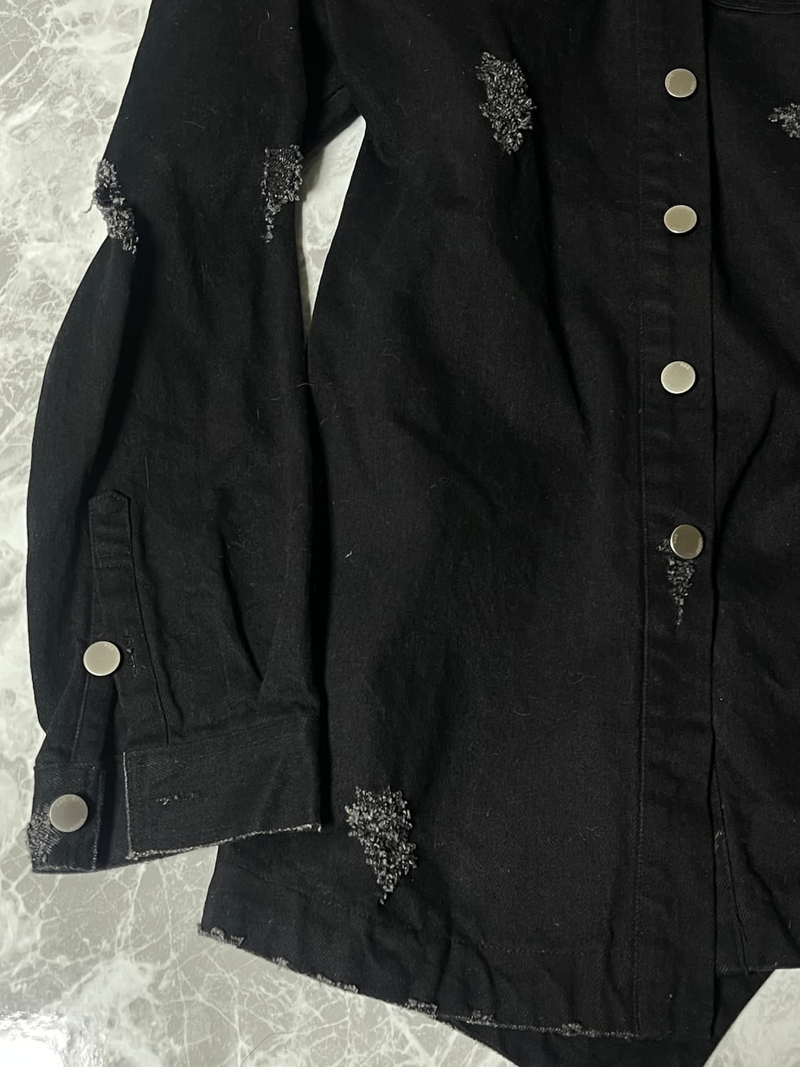 (sss)denim zipper long jacket 상품이미지5
