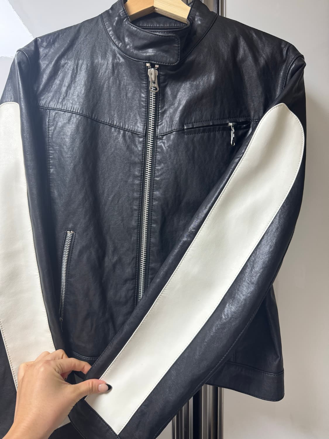 오픈와이와이 가죽자켓 상품이미지2