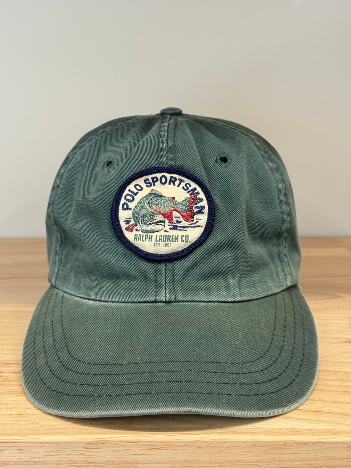 폴로 랄프로렌 90s usa 스포츠맨 피쉬 볼캡 상품이미지1