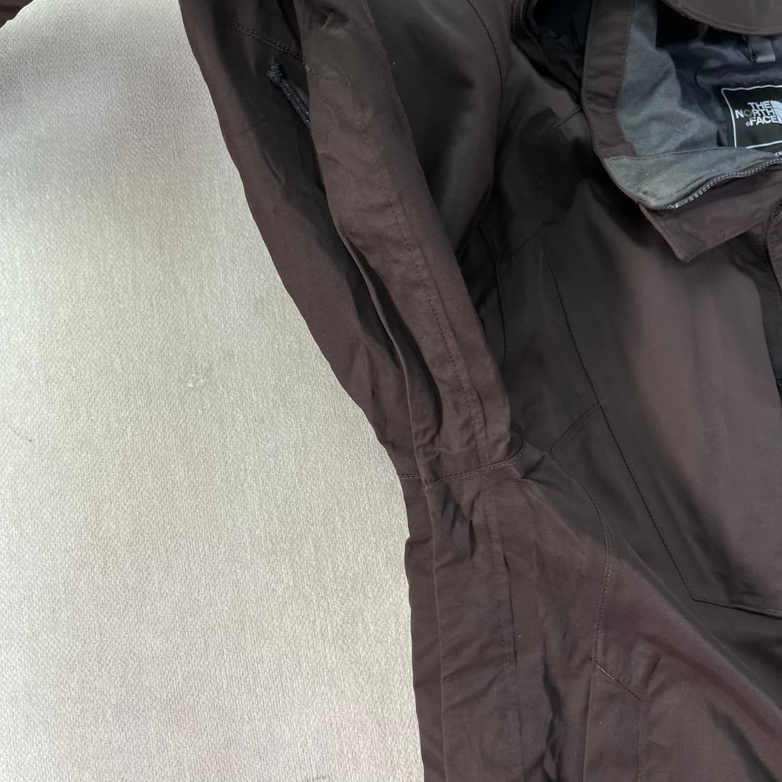 100 노스페이스 브라운 하이벤트 바람막이자켓 상품이미지4