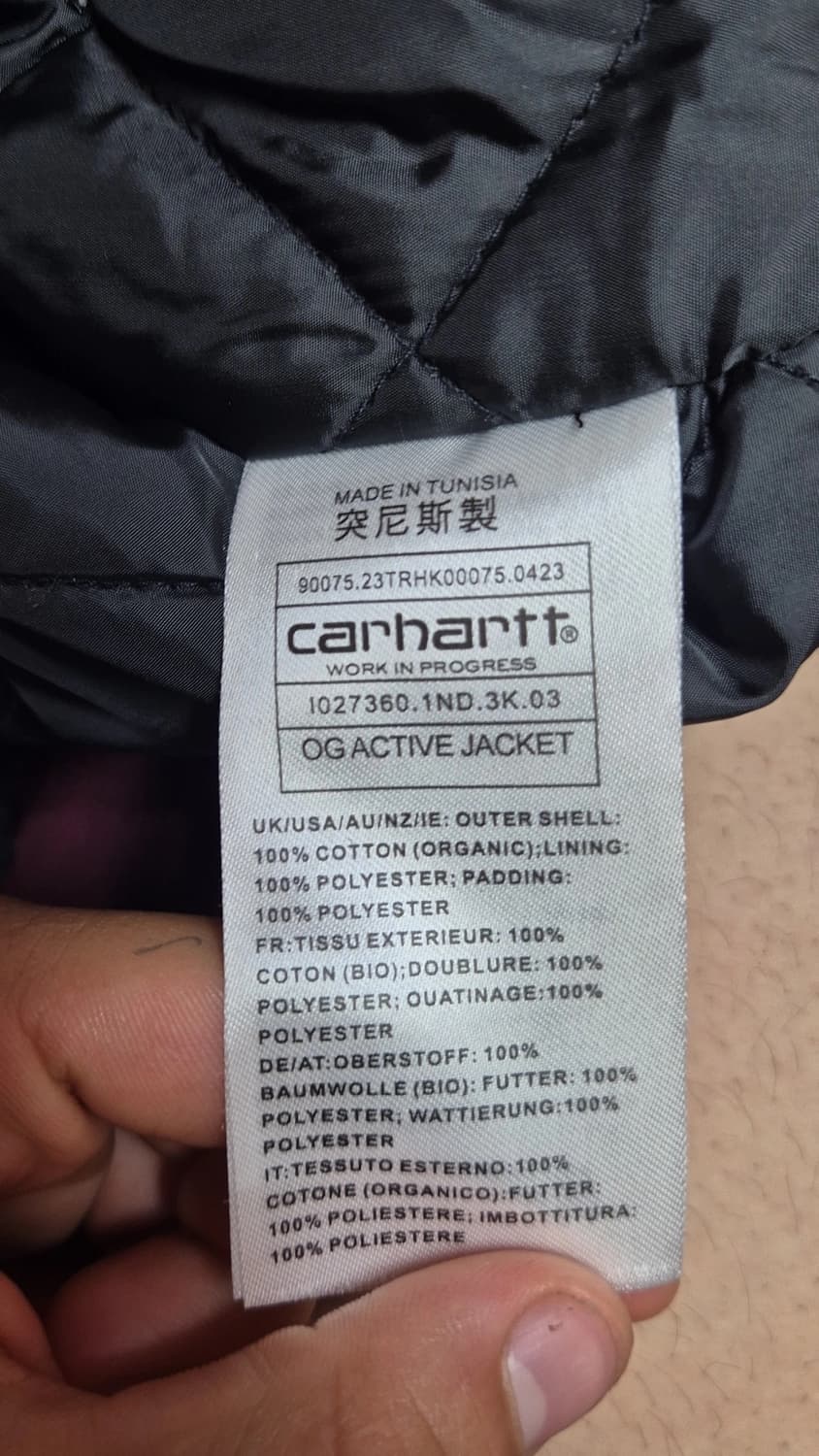 칼하트 WIP 액티브 자켓 S 상품이미지4
