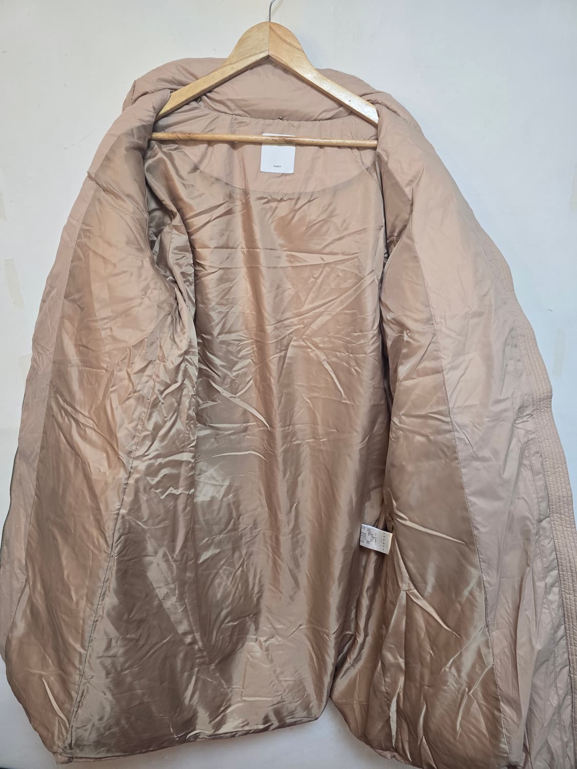 Sandro 여성 오버핏 구스다운 롱 패딩 (54호) 새상품급 상품이미지3