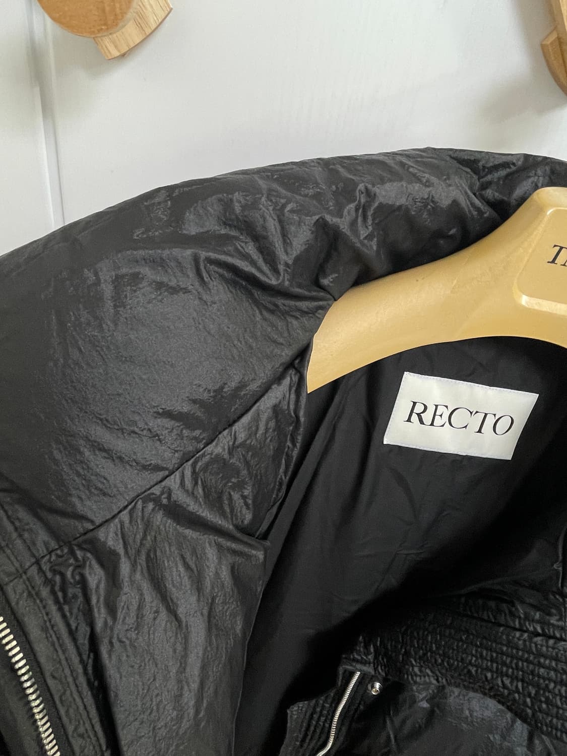 [새상품] 렉토 샤이닝 퀄티드 구스 다운 점퍼 상품이미지5