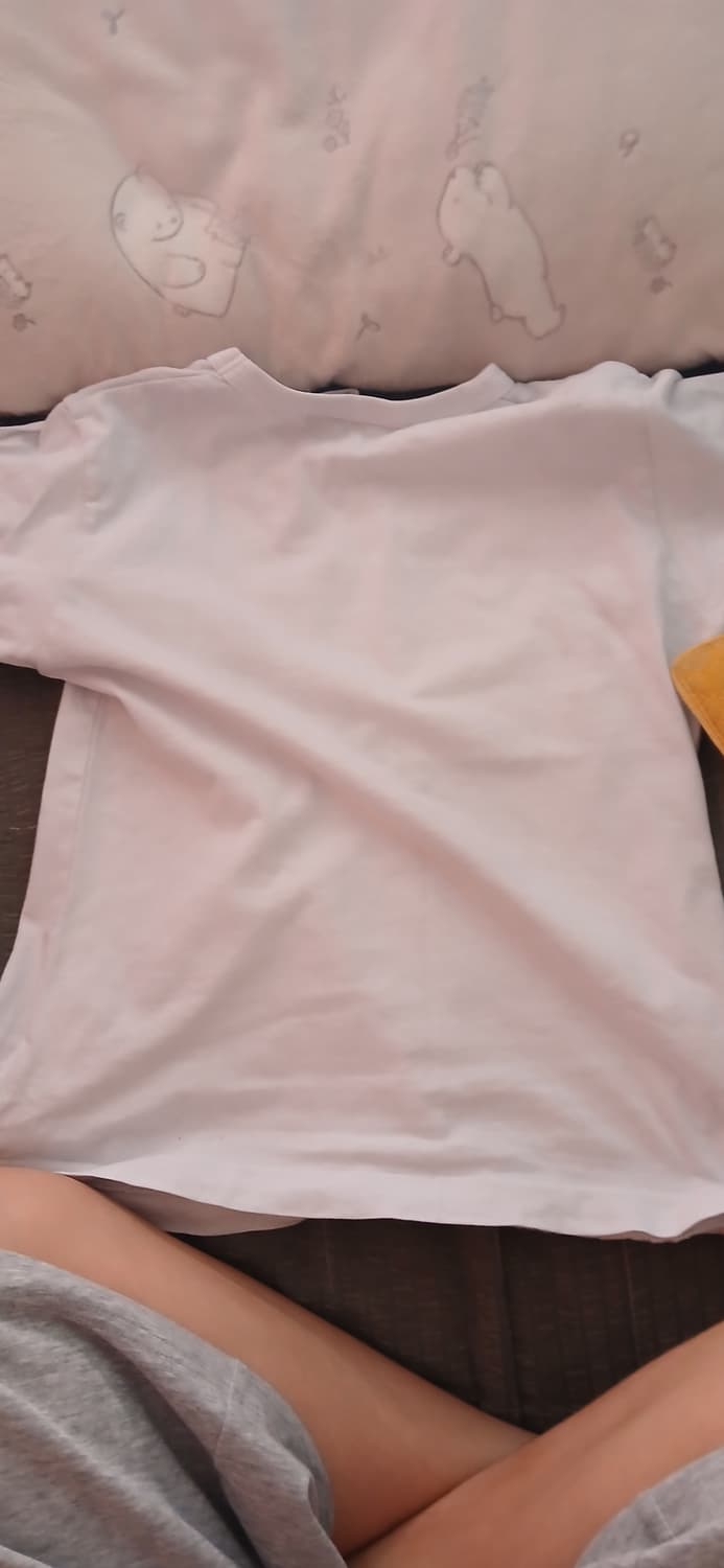 PLAY comme des garcons 흰색 반팔팝니다 상품이미지2