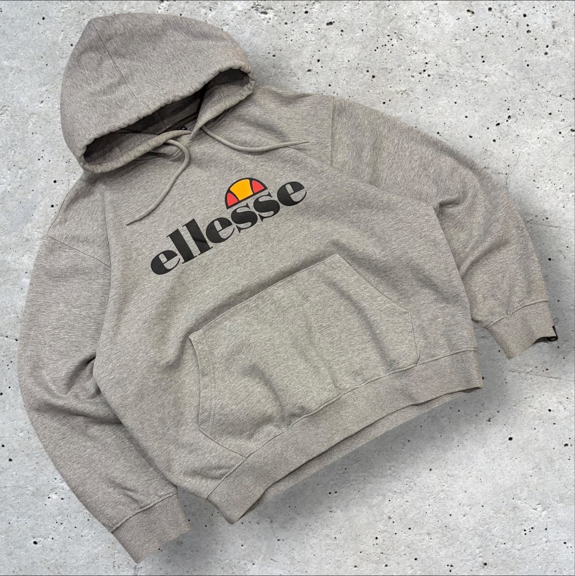 [95] 엘레쎄 회색 스윗 후드티 그레이 C614 상품이미지1