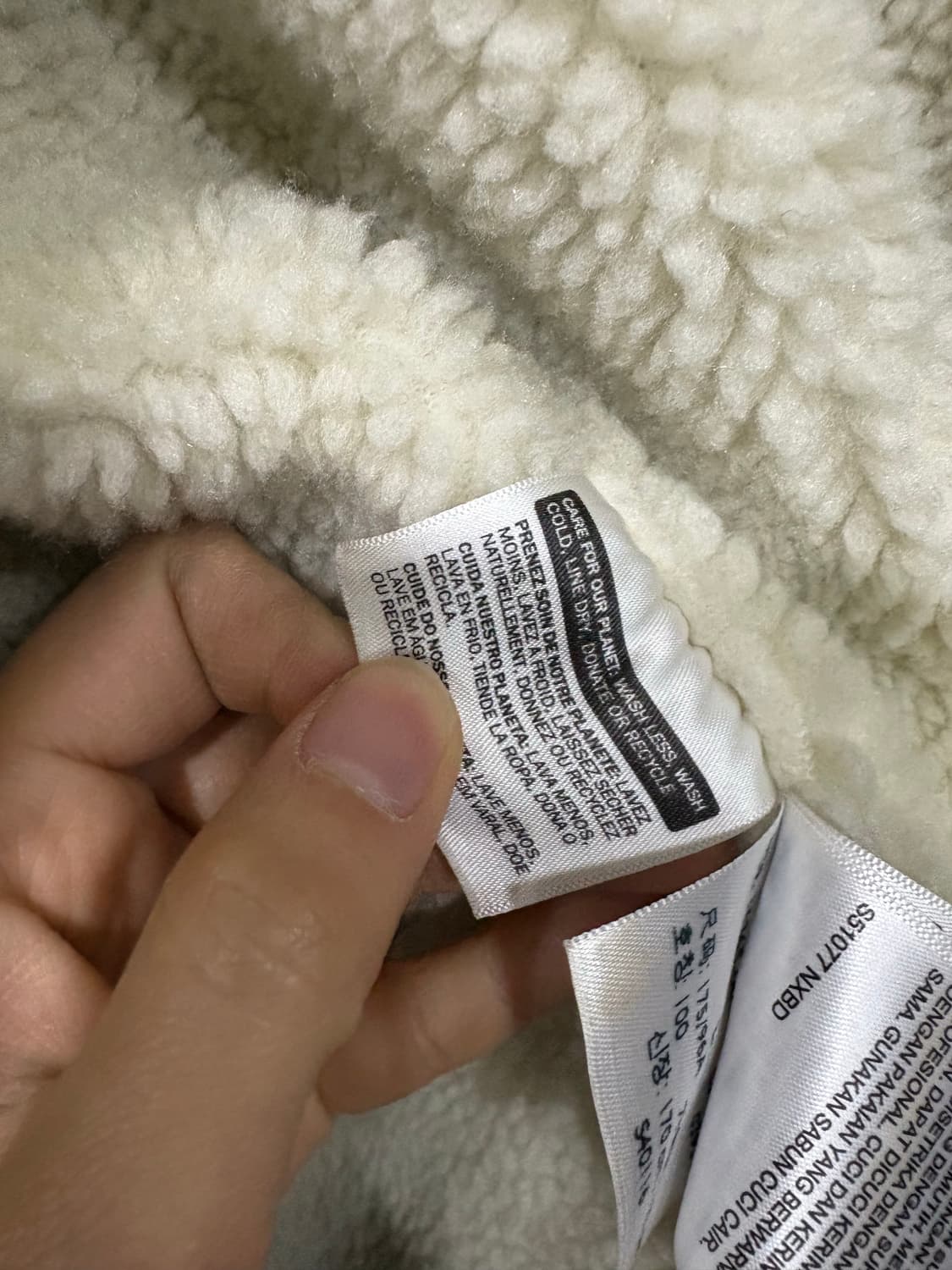 리바이스 뽀글이 자켓 L 상품이미지7