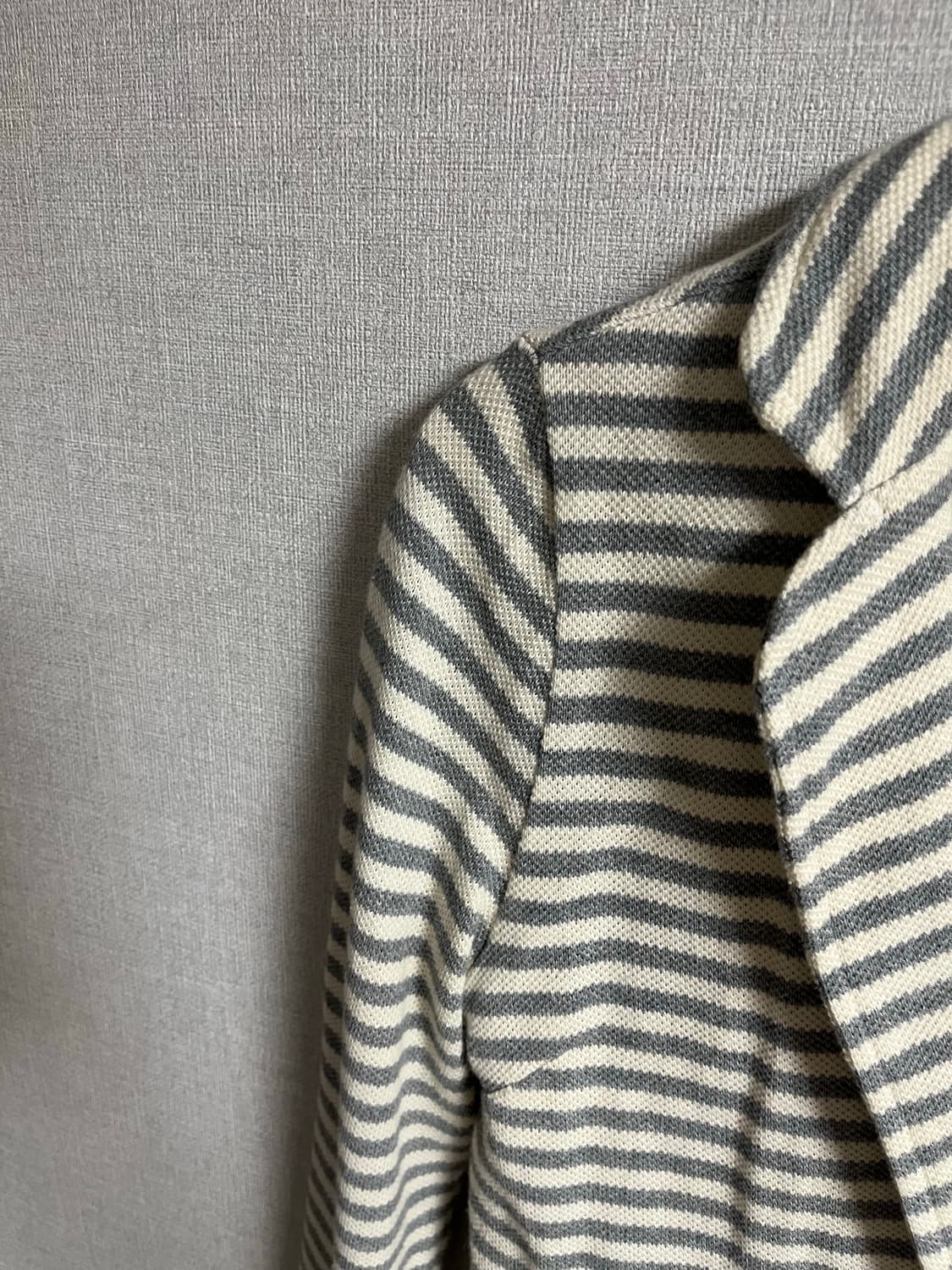 [일본소녀 / 스쿨룩] 스트라이프 가디건 아우터 상품이미지2