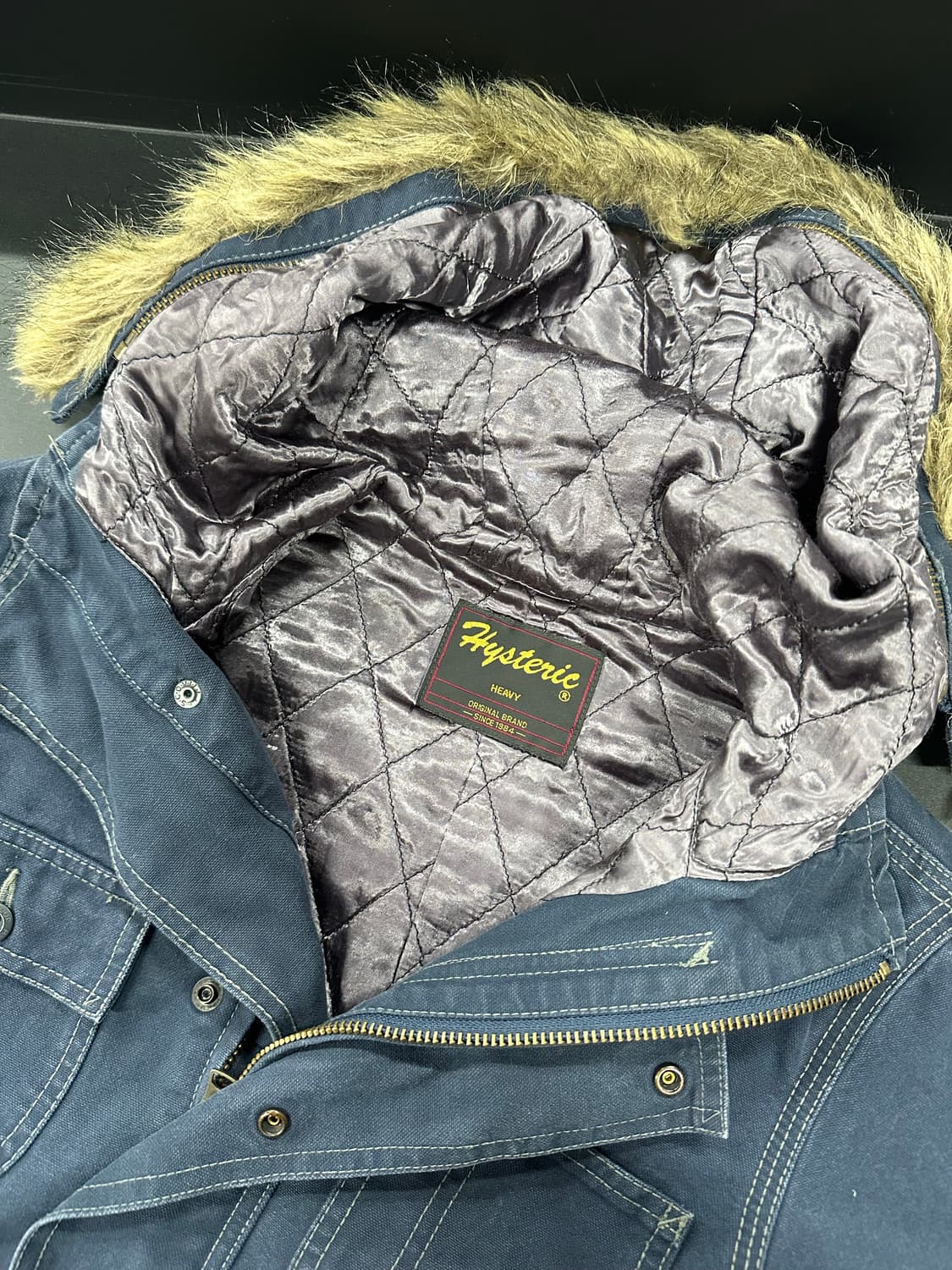 히스테릭글래머 90s 래빗퍼 후디드 자켓 상품이미지4