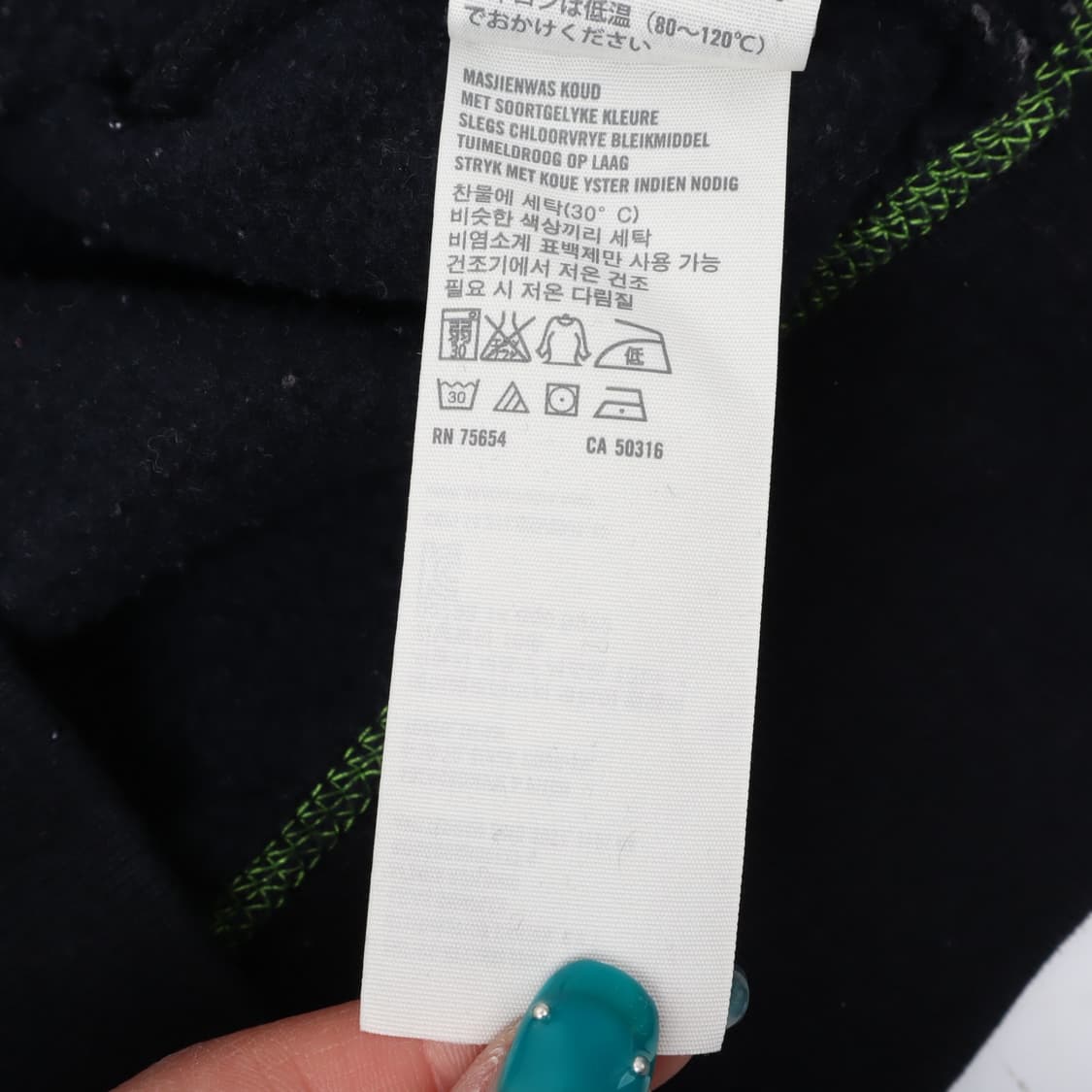 홀리스터 로고 스웻 후드집업 상품이미지10