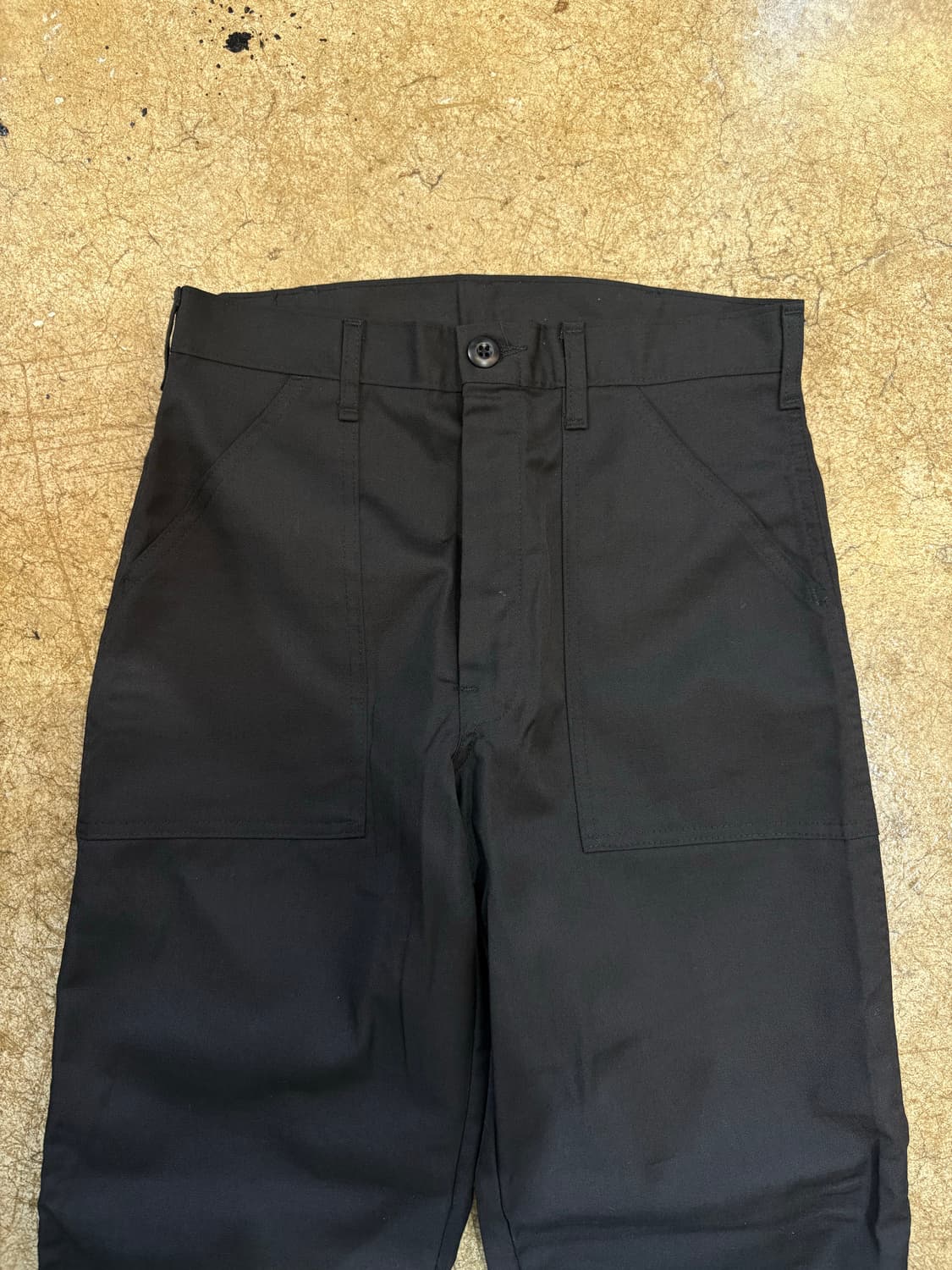 궁호 made USA 블랙 퍼티그 팬츠 상품이미지4