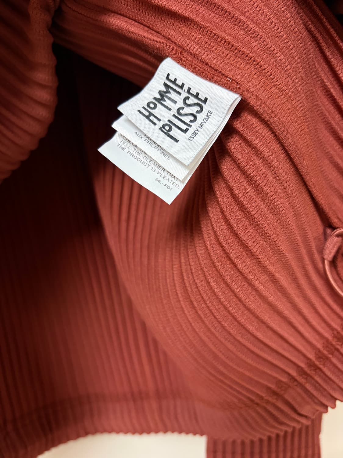 [3]옴므플리세 오버사이즈 하이넥 집업 먼슬리 상품이미지3