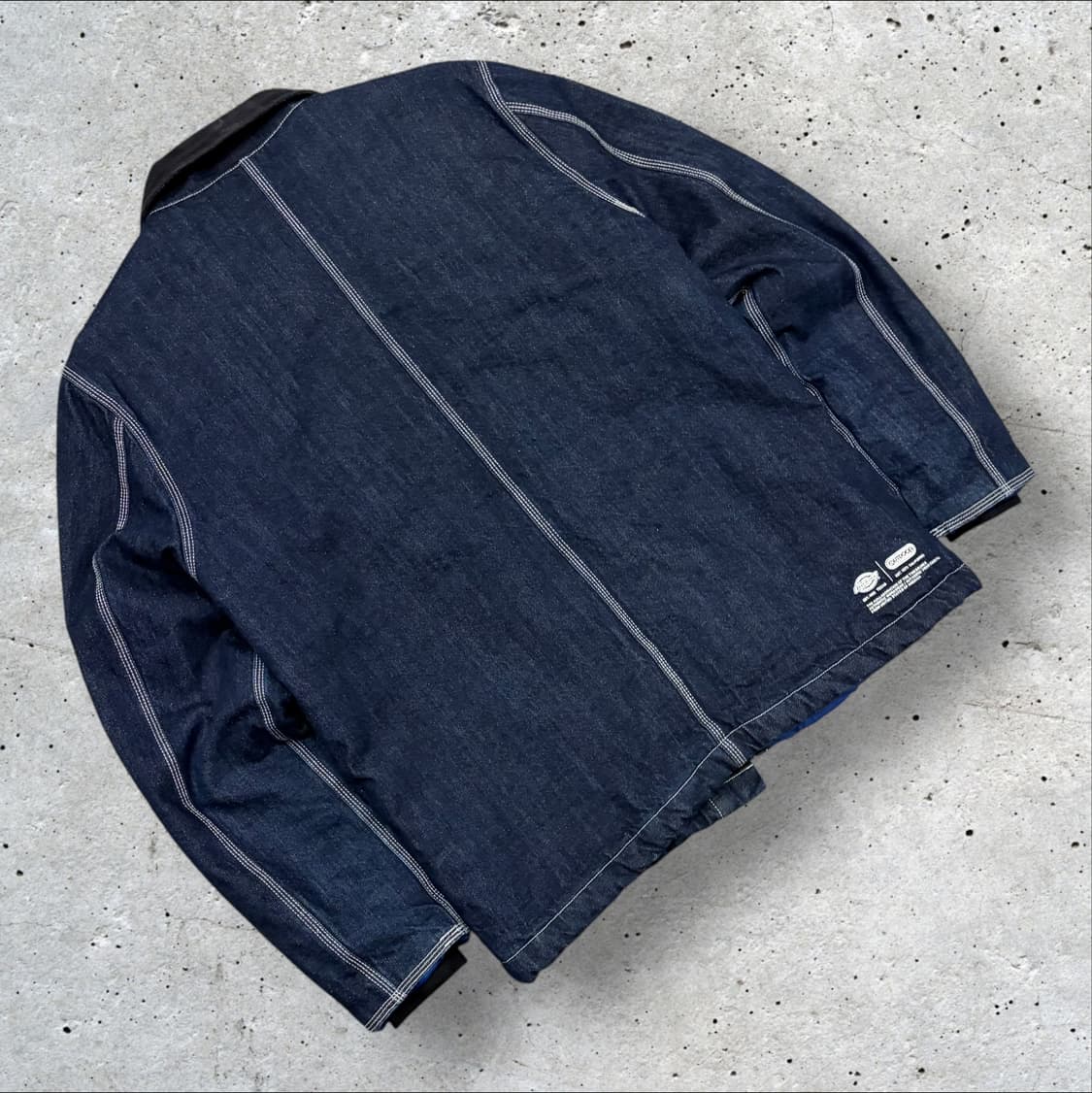 [M] 디키즈 x 아웃도어 프로덕트 데님 워크 자켓 블루 B651 상품이미지2