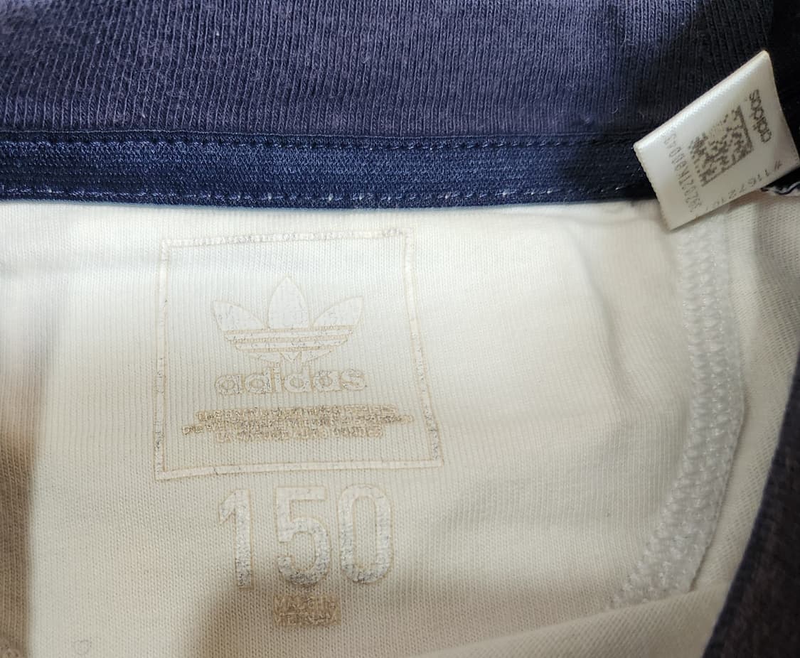 아디다스 쥬니어 오리지널스 트레포일 래글런 롱슬리브 티셔츠 150 상품이미지5