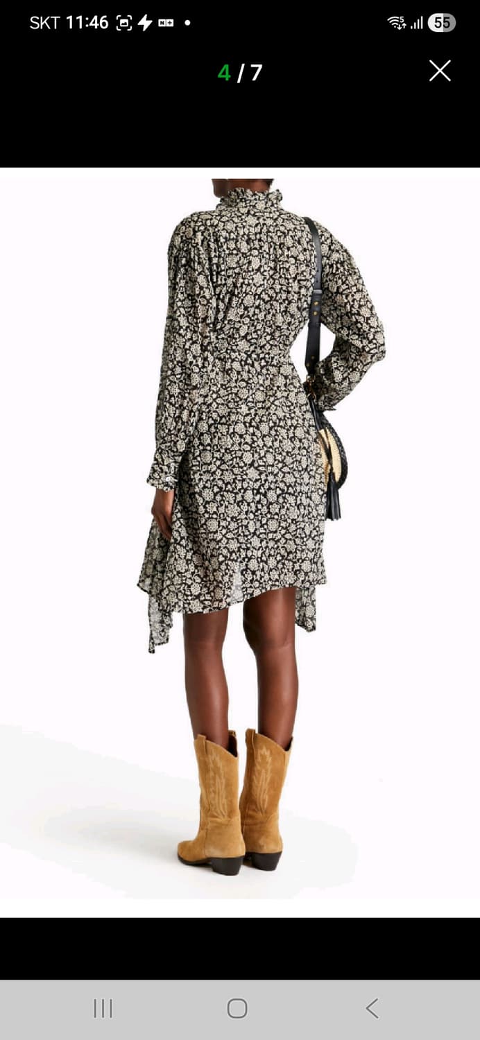 이자벨마랑 팔마 로브 원피스 상품이미지4