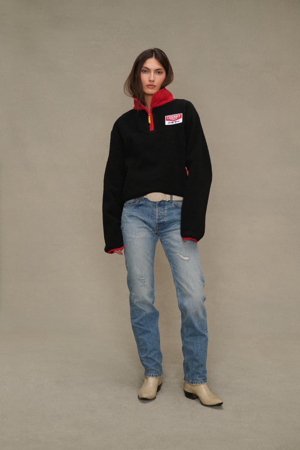 빈티지 90s 말보로 어드벤쳐팀 MARLBORO 플리스 하프집업 아노락 상품이미지10