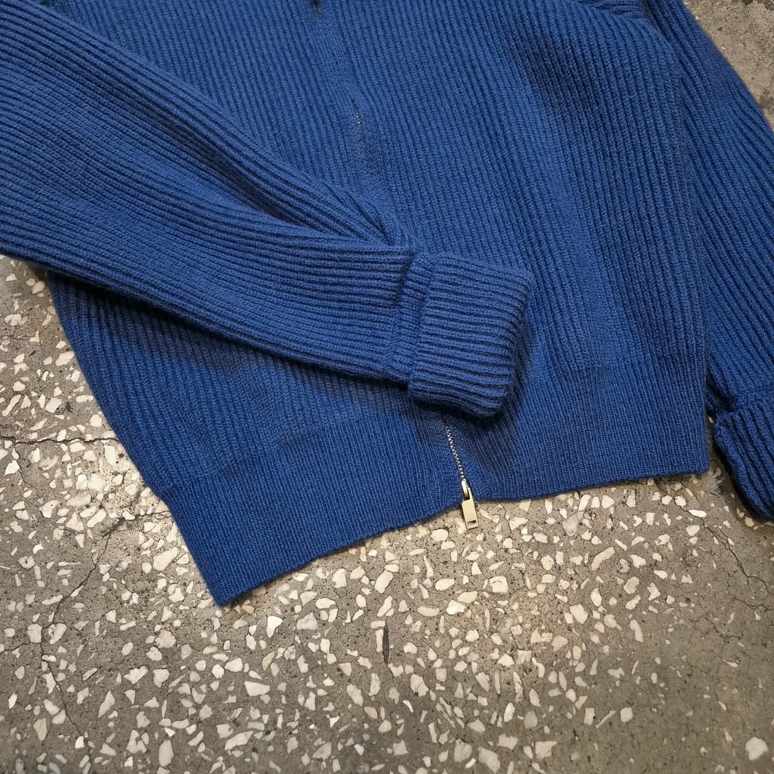 여성-FREE 블루 집업니트 상품이미지6