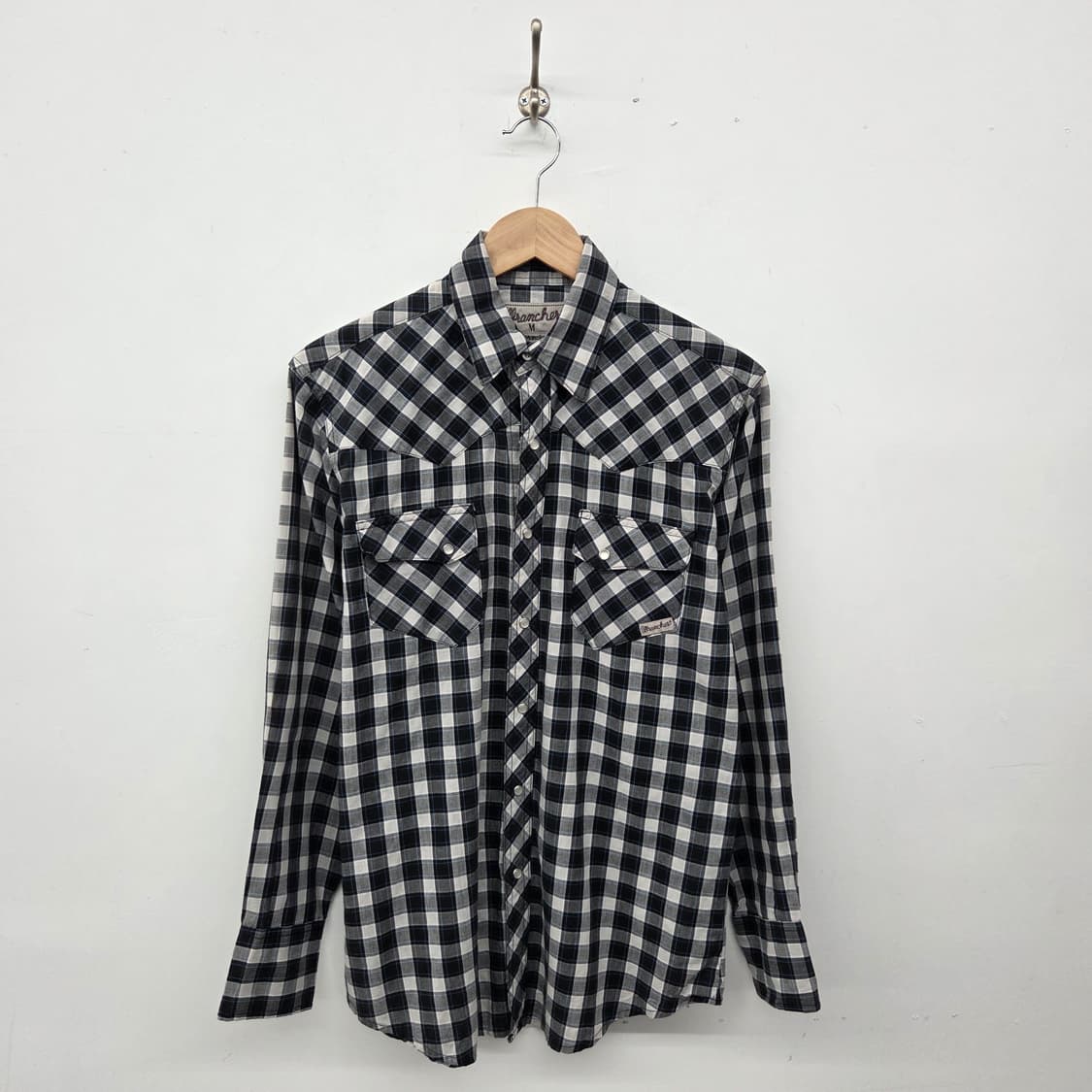 랭글러 체크 셔츠 남방 남m 상품이미지1