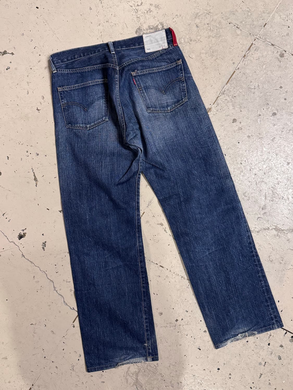 리바이스 510 재팬 워시드 데님팬츠  상품이미지2