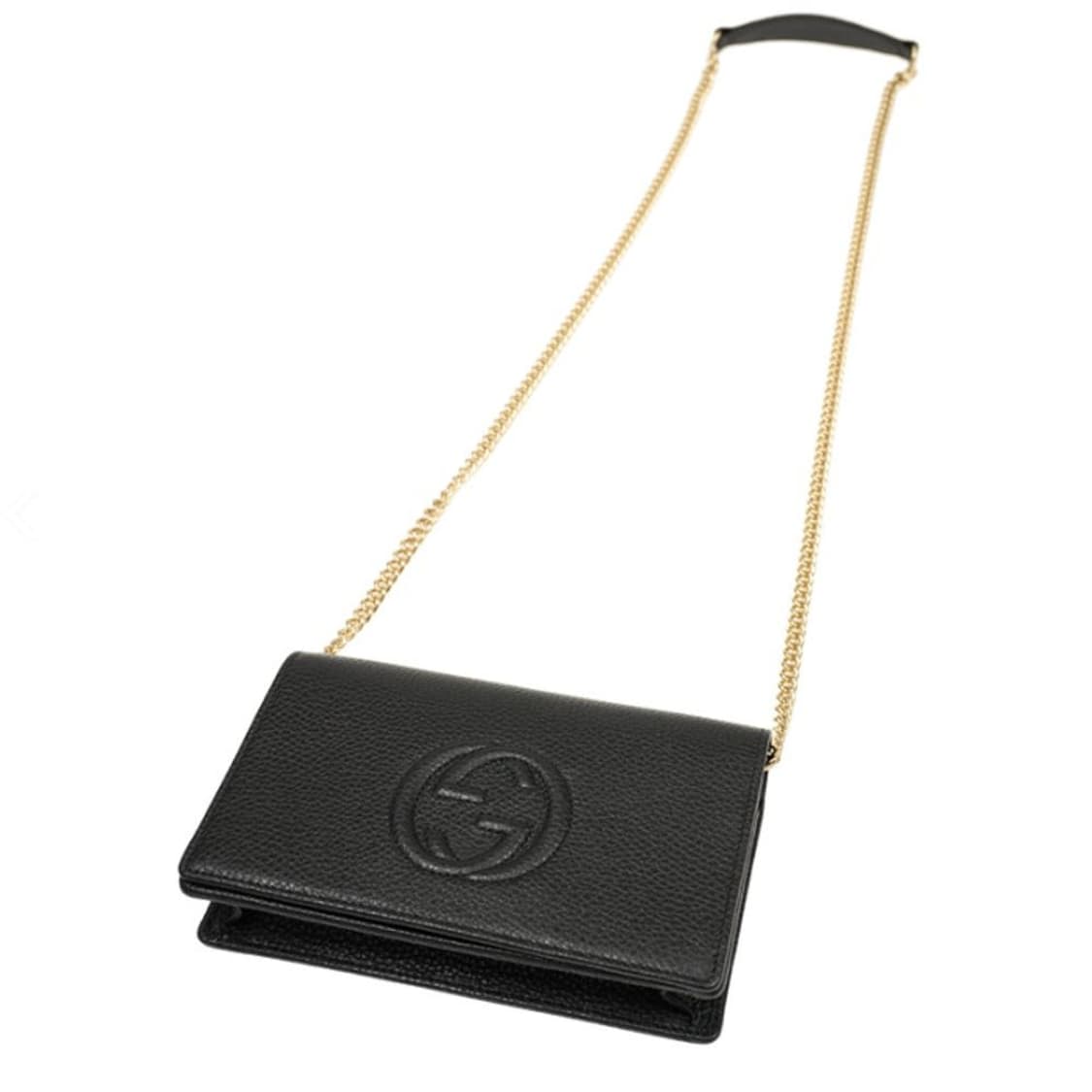 구찌 소호 체인 크로스백 블랙 상품이미지3