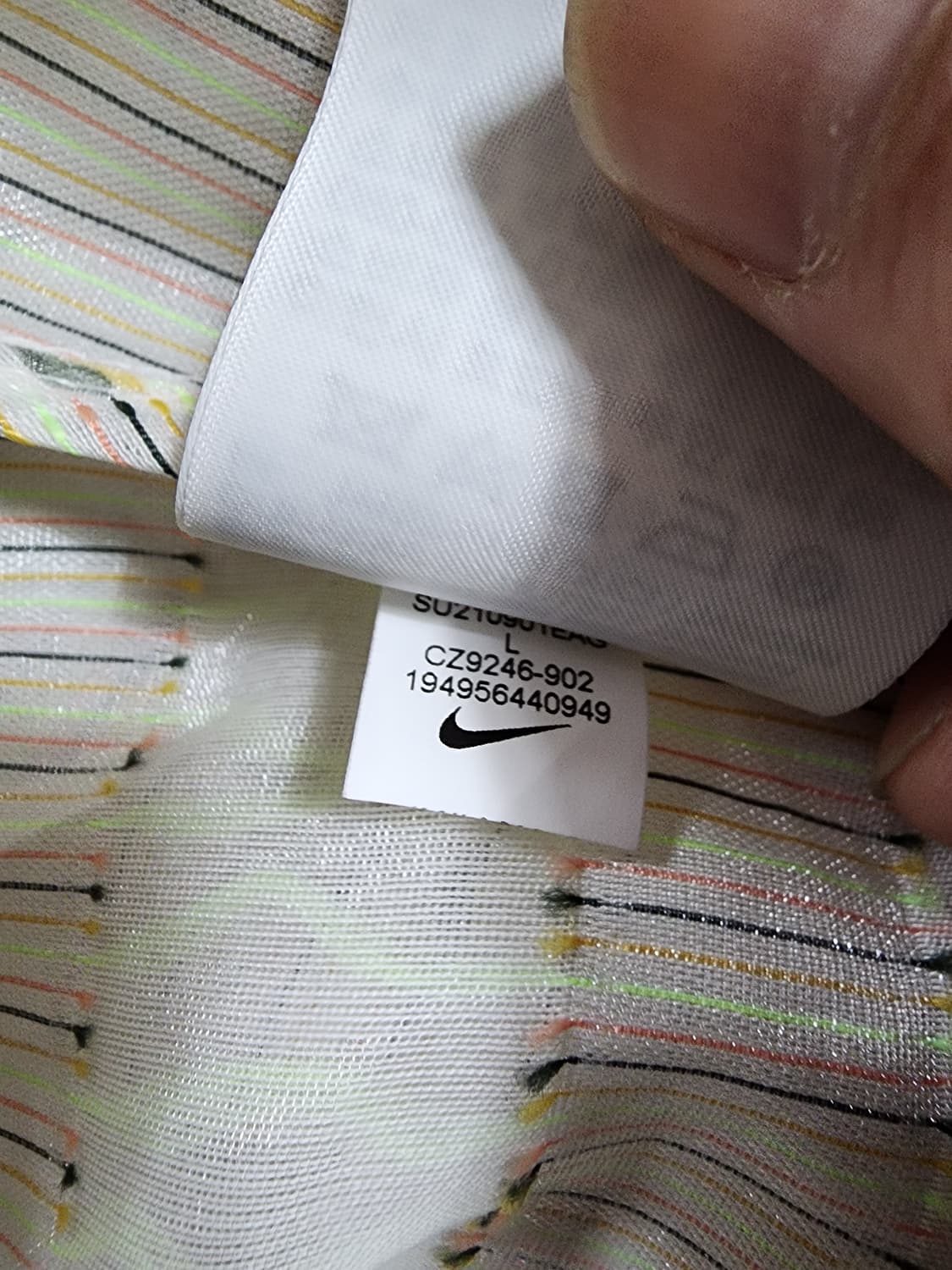 나이키 스트라이프 얼스데이 여성 후드 바람막이 상품이미지8