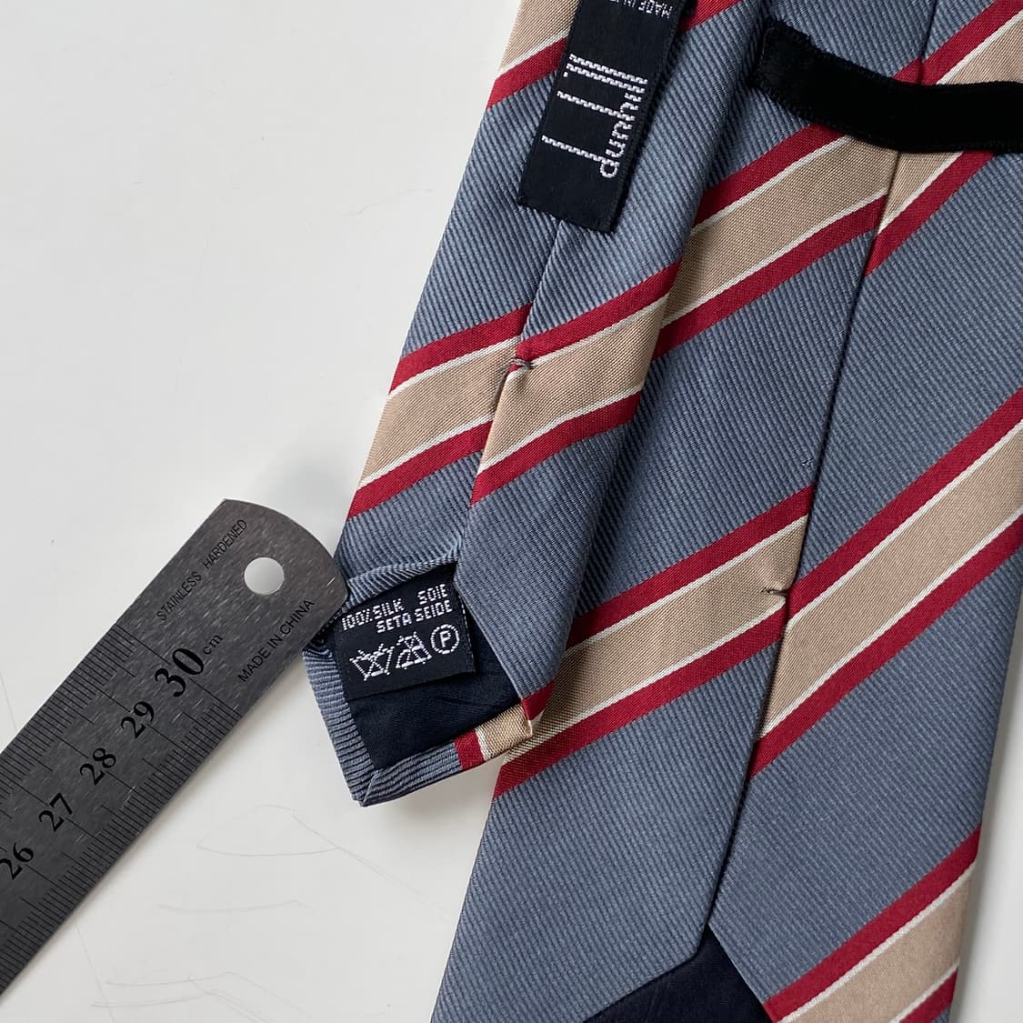 던힐(dunhill) 명품 정품 넥타이 8.3cm 상품이미지5