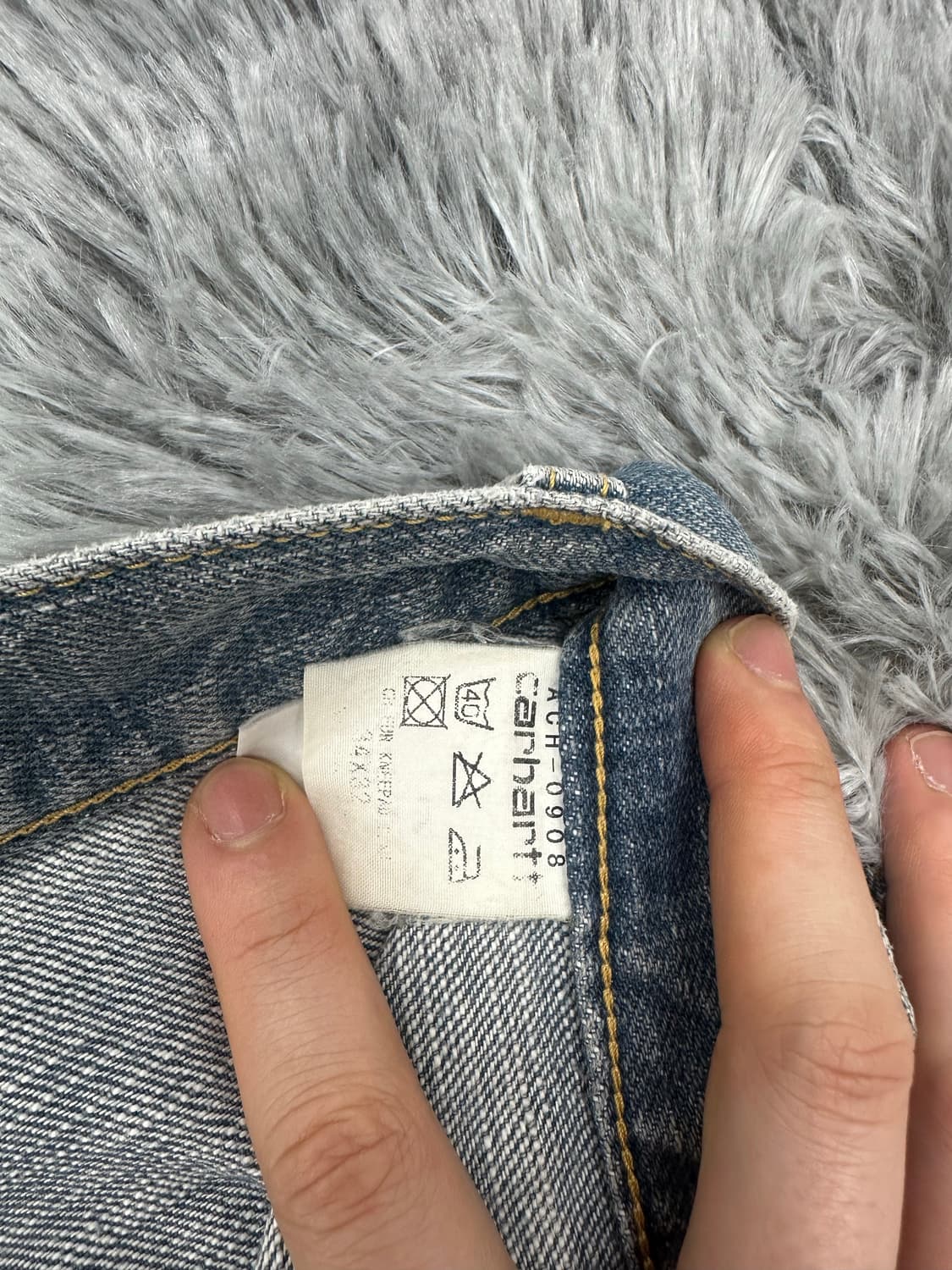 00s 칼하트 더블니 카펜터 팬츠 상품이미지3