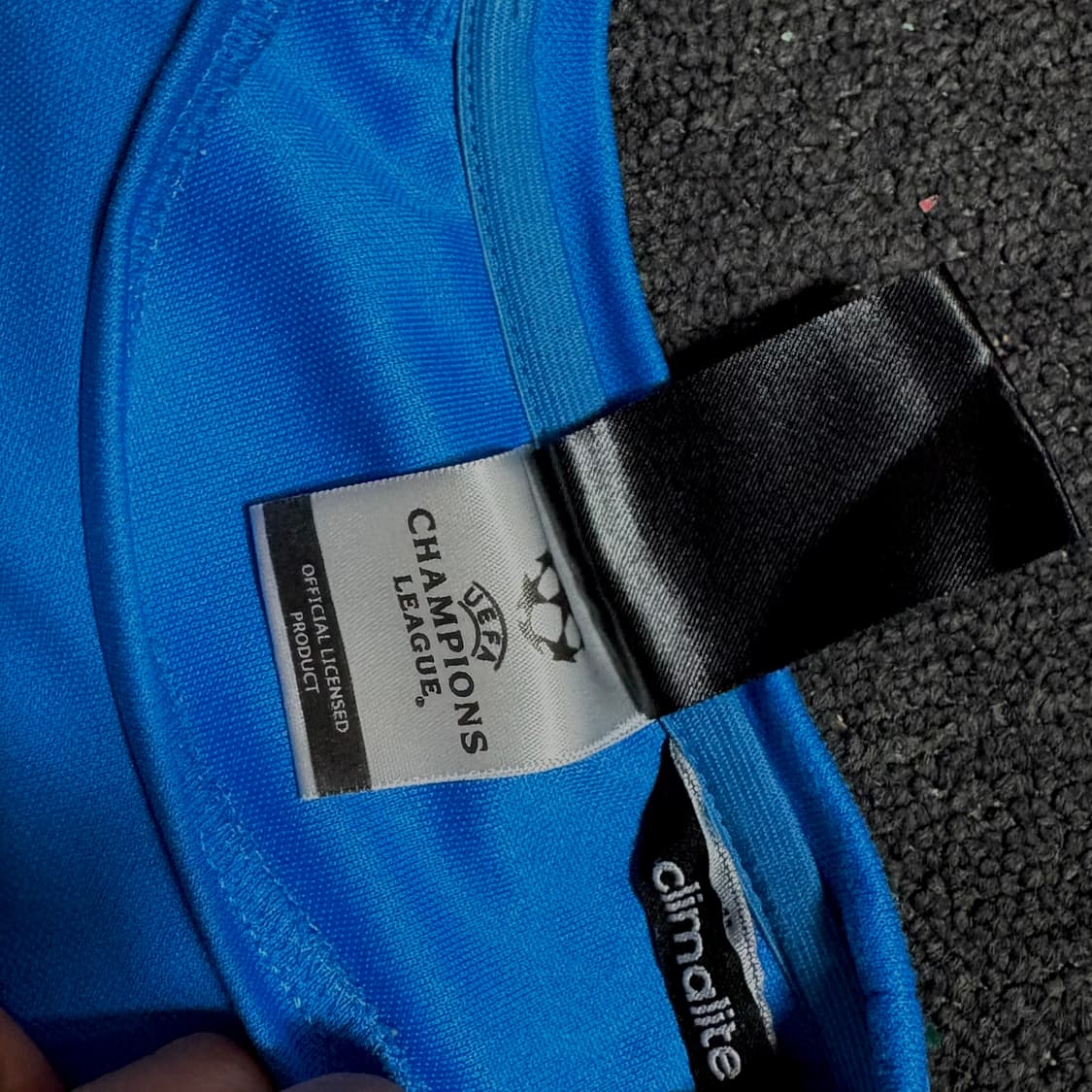 아디다스 챔피언스 리그 레알마드리드 축구 롱슬리브 블루 100 상품이미지5