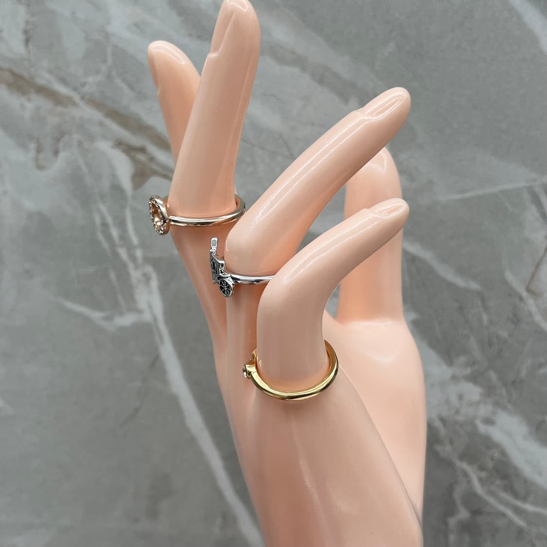 코치 3종 반지 세트 상품이미지4