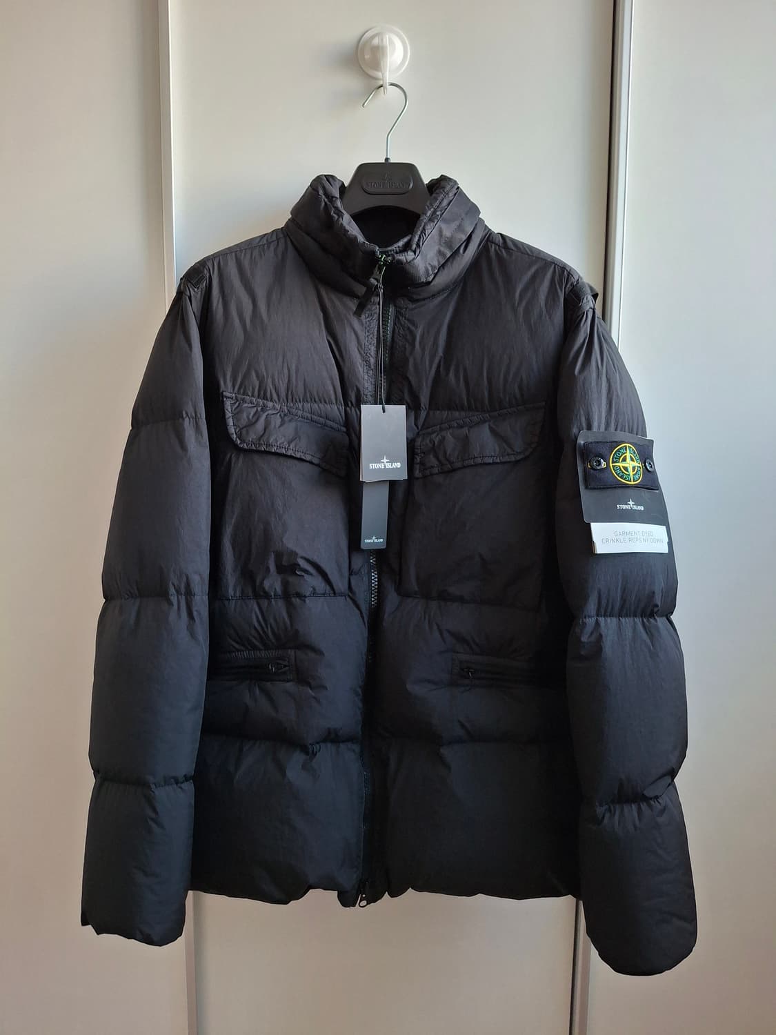 스톤아일랜드 크링클랩스 다운 패딩 상품이미지3