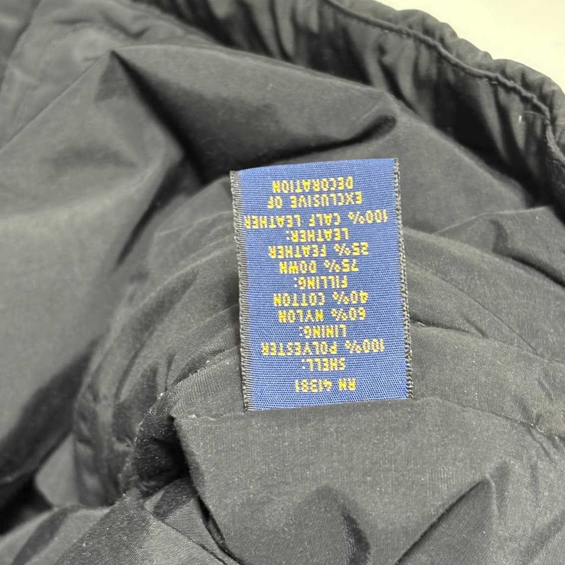 M 폴로랄프로렌 후드 다운 패딩 베스트 상품이미지5