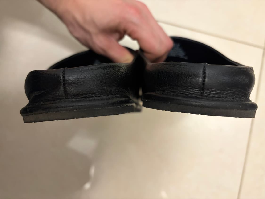 h&m 아뜰리에 프리미엄 라인 레더 뮬 슬리퍼 43사이즈 280 상품이미지5