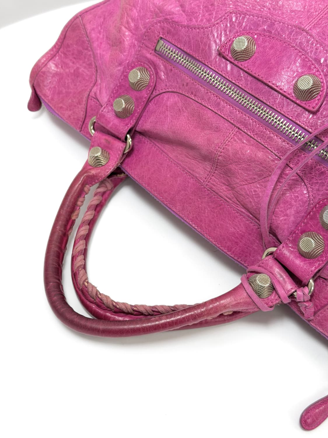 발렌시아가 자이언트 21 실버 워크 모터백 상품이미지8