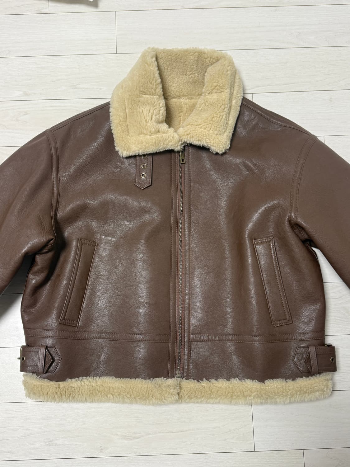 블랙업 라메스 무스탕 (blackup) 상품이미지3