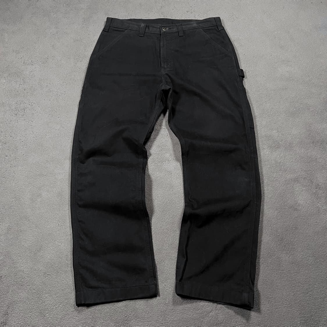 칼하트 B324-BLK 블랙 카펜터 팬츠 상품이미지2