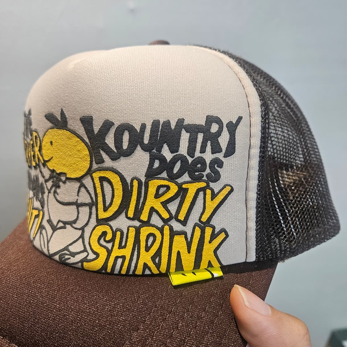 캐피탈 컨트리 더티 쉬링크 캡 브라운 상품이미지2