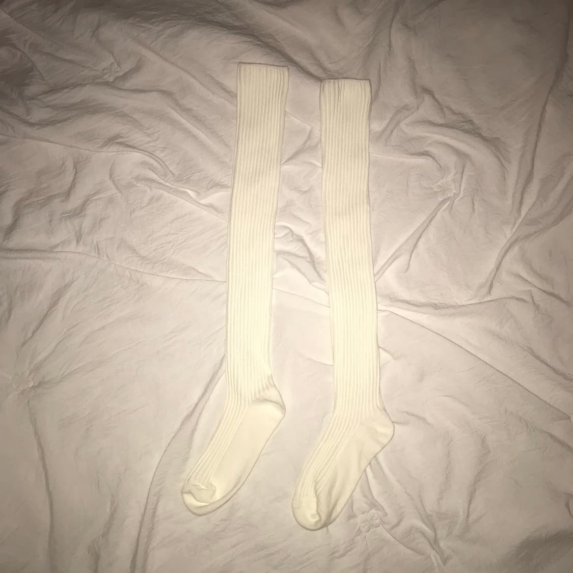 골지 레이어드 롱 양말 상품이미지1