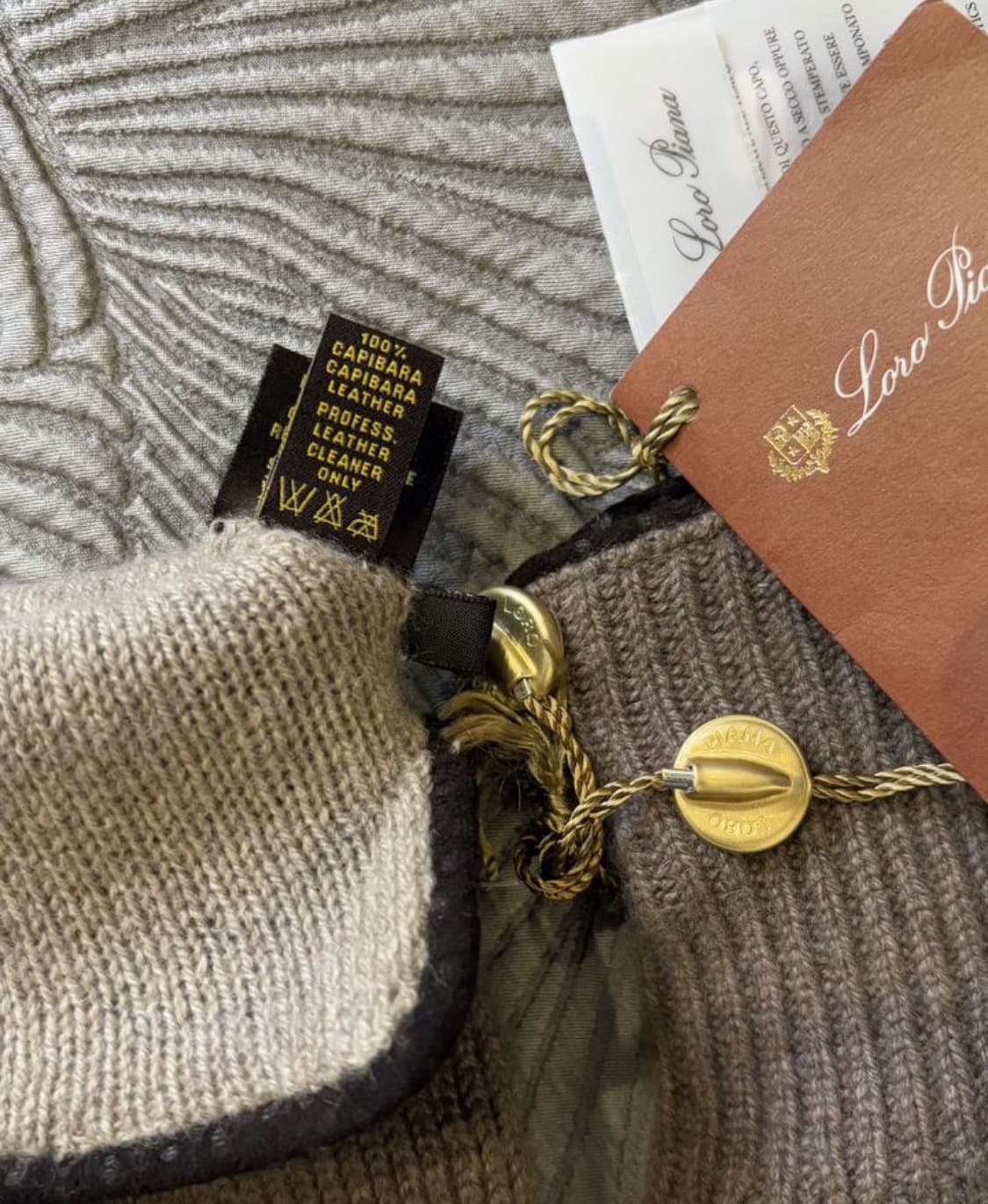 LORO PIANA 로로 피아나 글러브(베이비 캐시미어)L사이즈-해외발송 상품이미지3