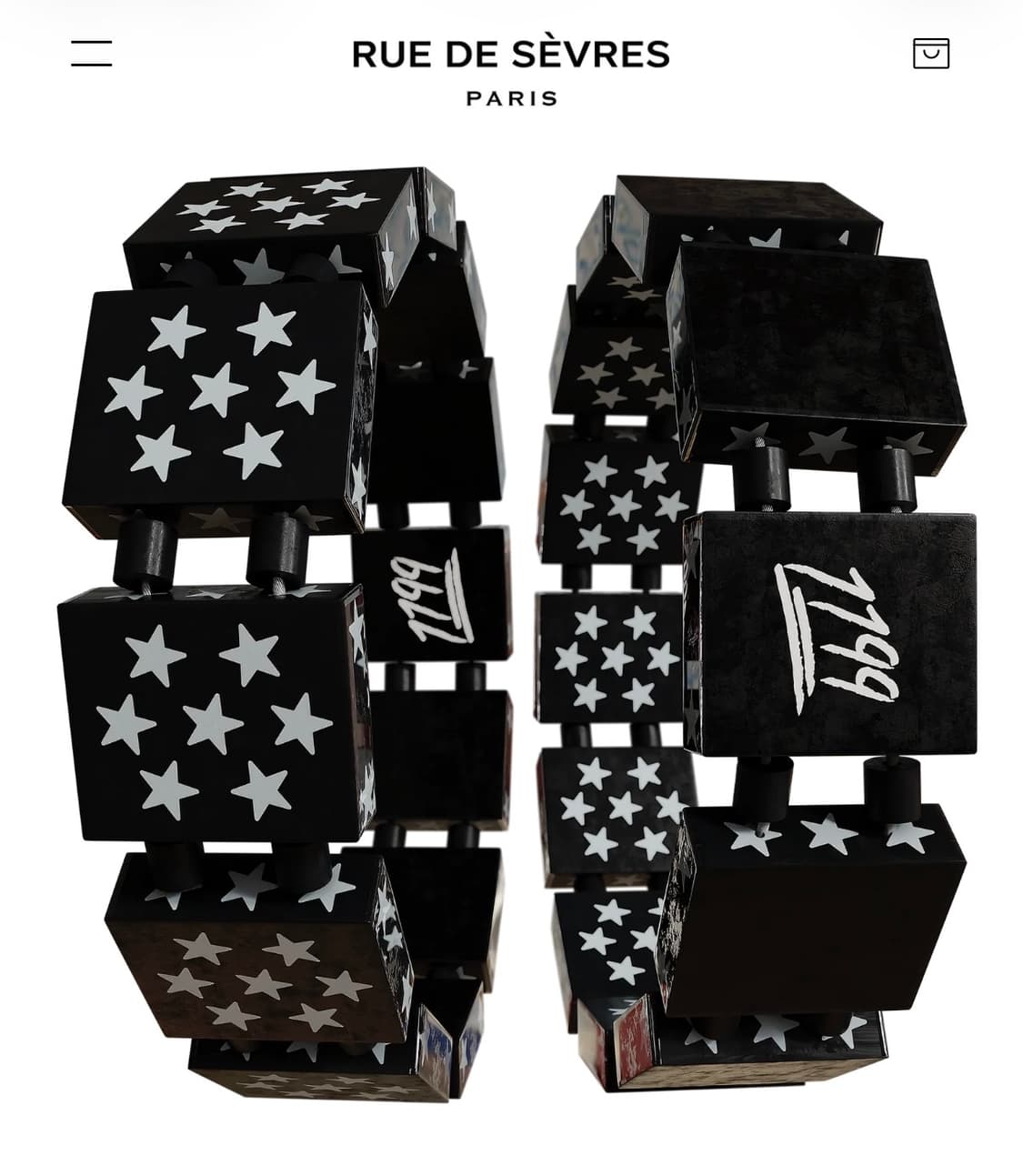 bazo1199 White on Black Stars(보유중 상품이미지1