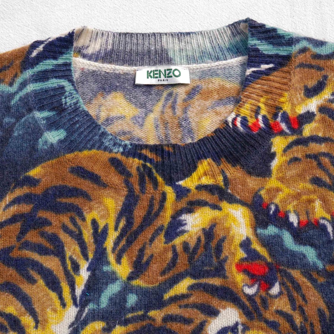 겐조 플라잉 타이거 니트 스웨터 상품이미지3