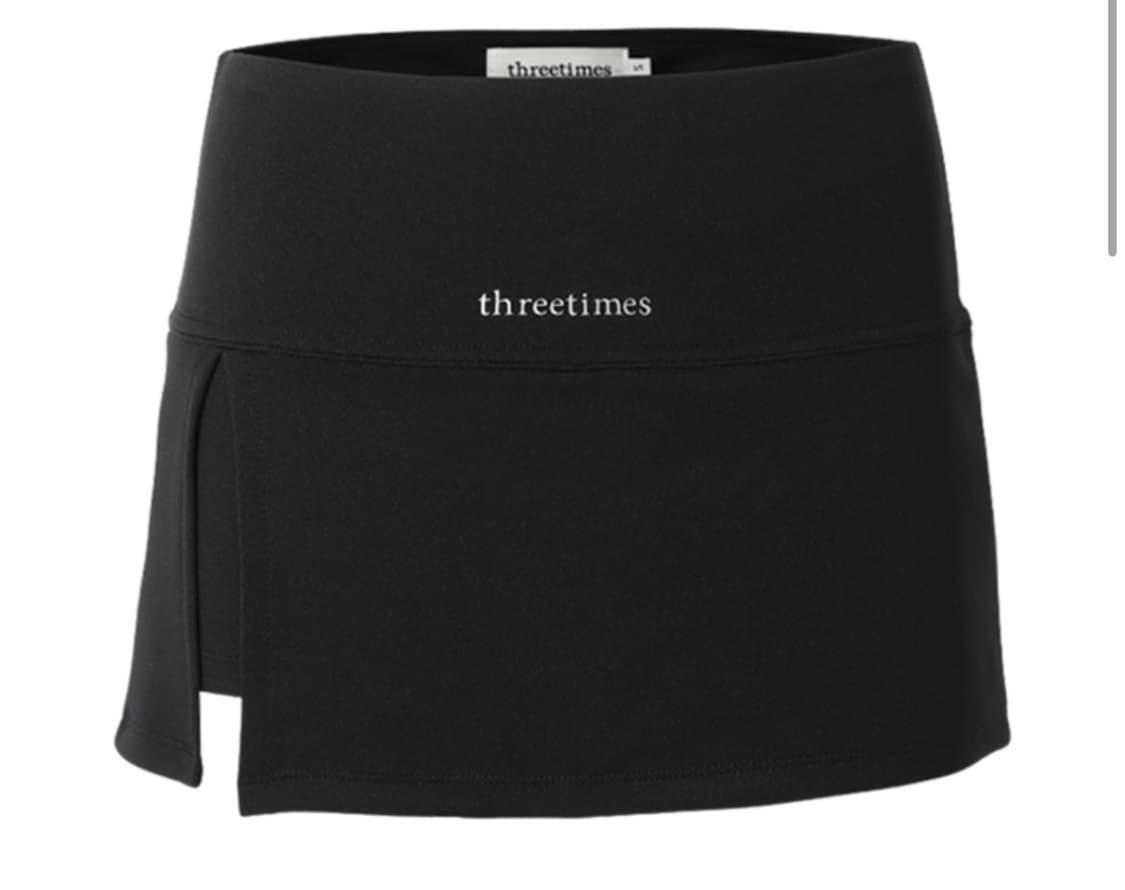 쓰리타임즈 슬릿 스커트 (s) 상품이미지1