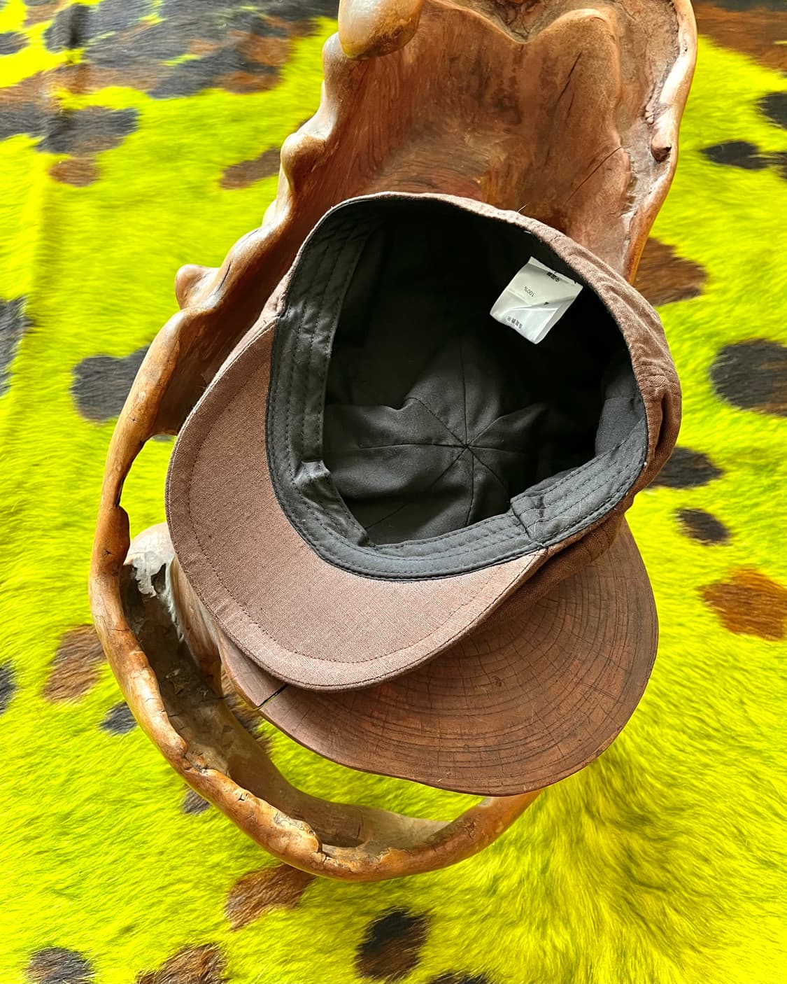 JPN Vintage 8-Panel Linen Hunting Cap 상품이미지7