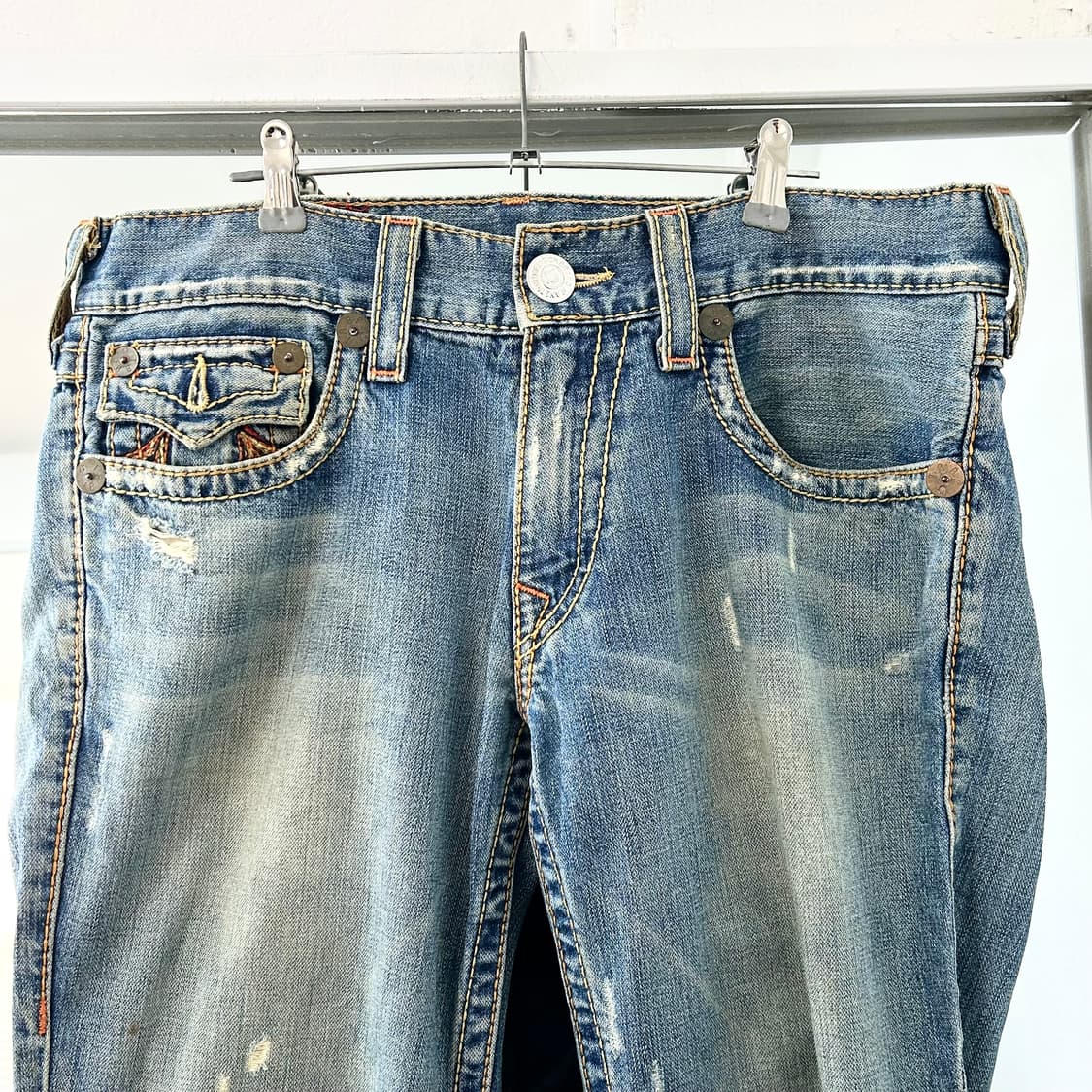 트루릴리전 월드투어 부츠컷 데님 팬츠 상품이미지7