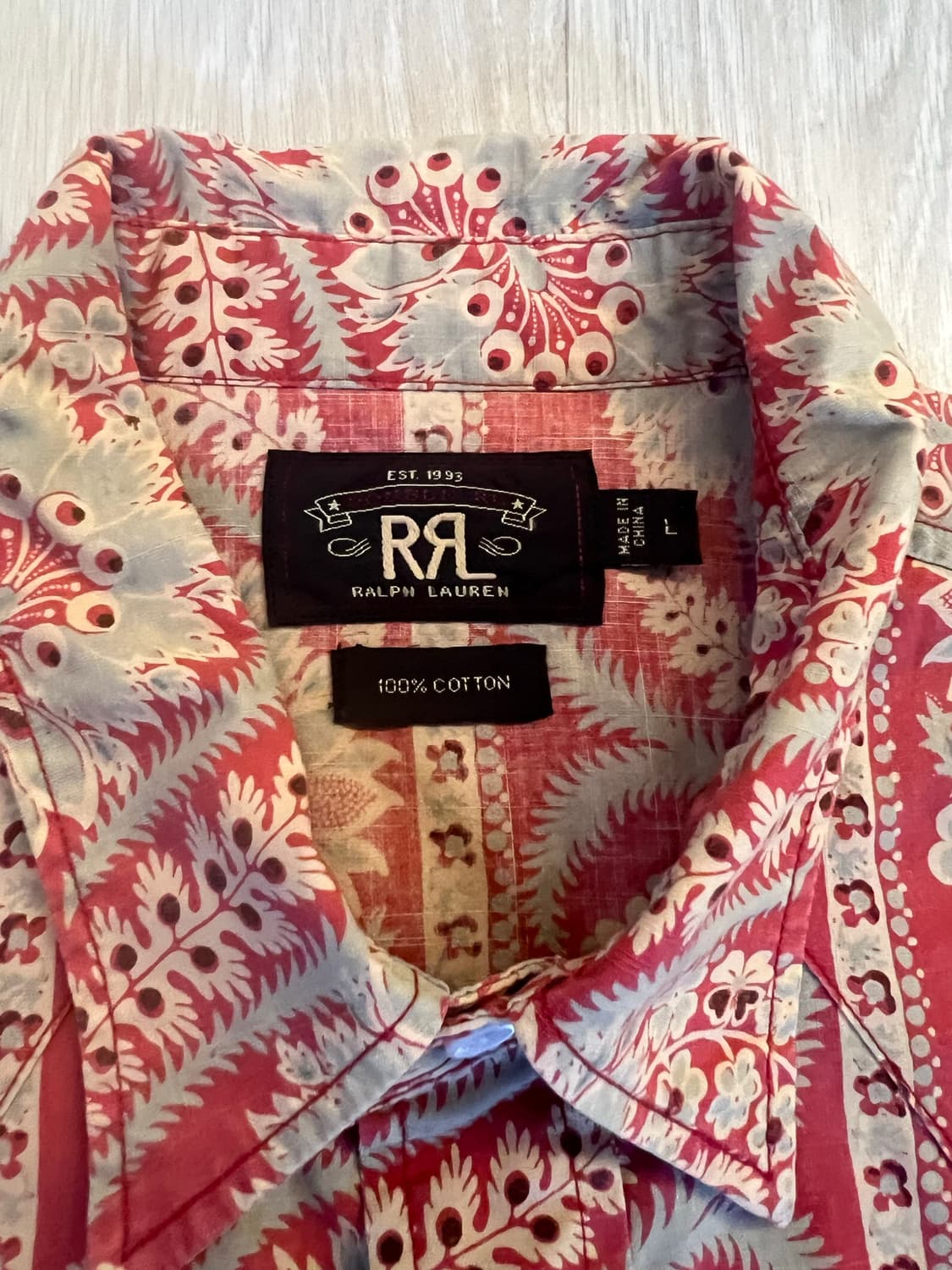RRL paisley western 반팔셔츠  상품이미지3