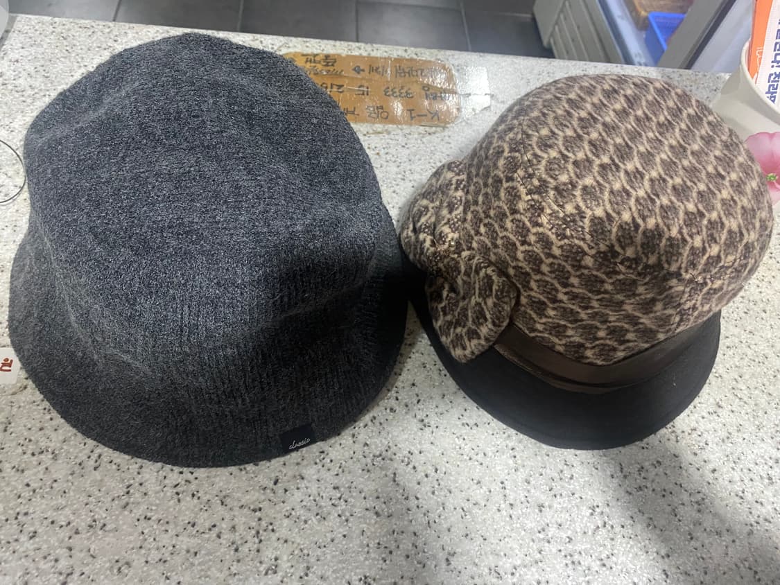 니트 모 모자 세트 상품이미지1