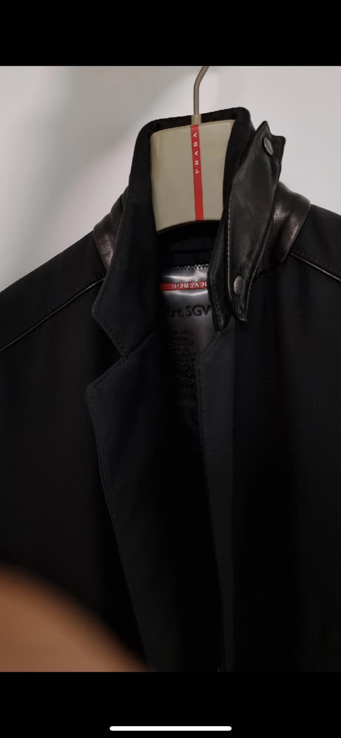 Prada 2007fw Sports 리나일론 싱글 코트 (50size) 상품이미지3