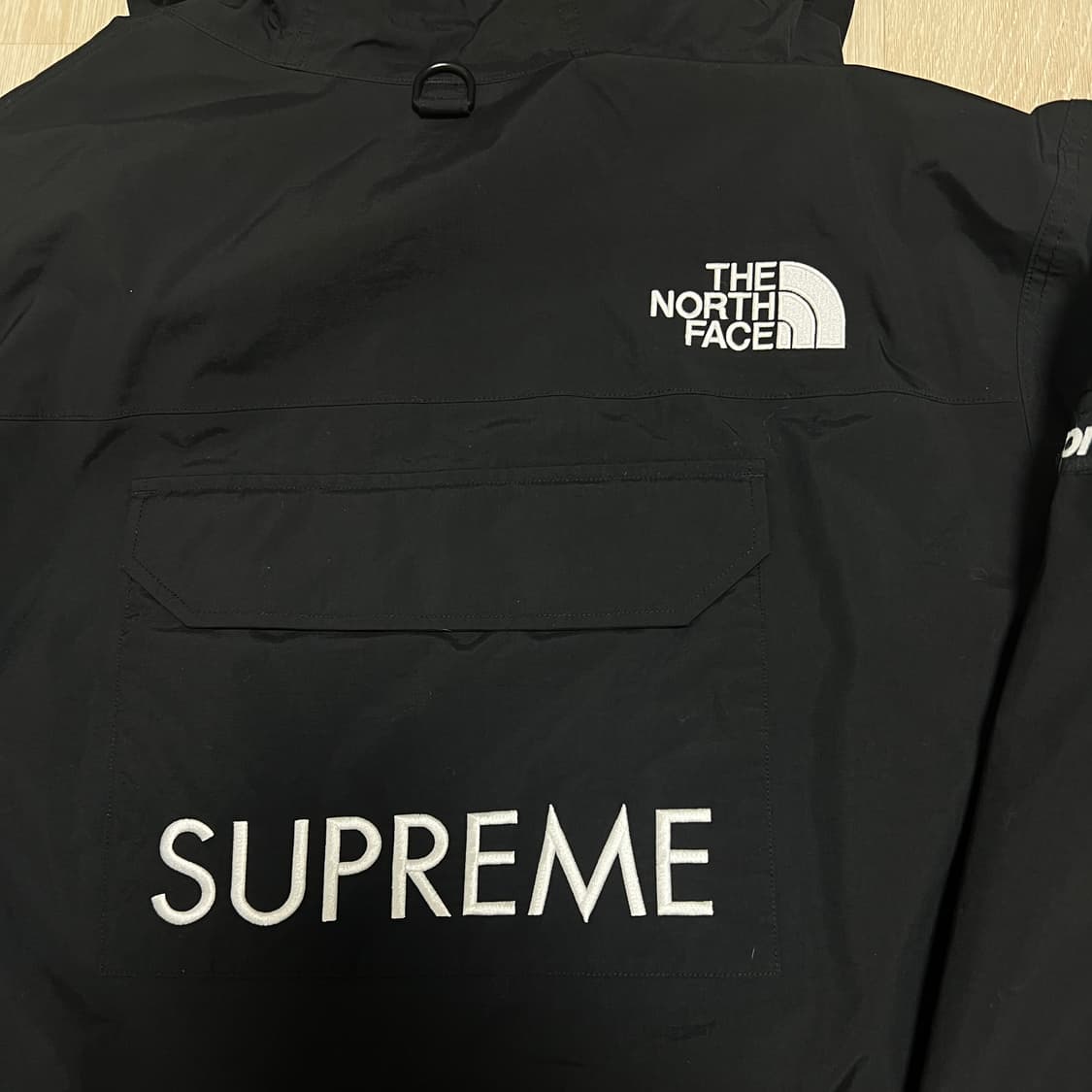 슈프림 x 노스페이스 카고 자켓 블랙 M 상품이미지6