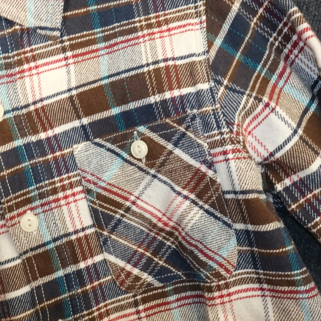 휴스턴 체크 워크셔츠 상품이미지3