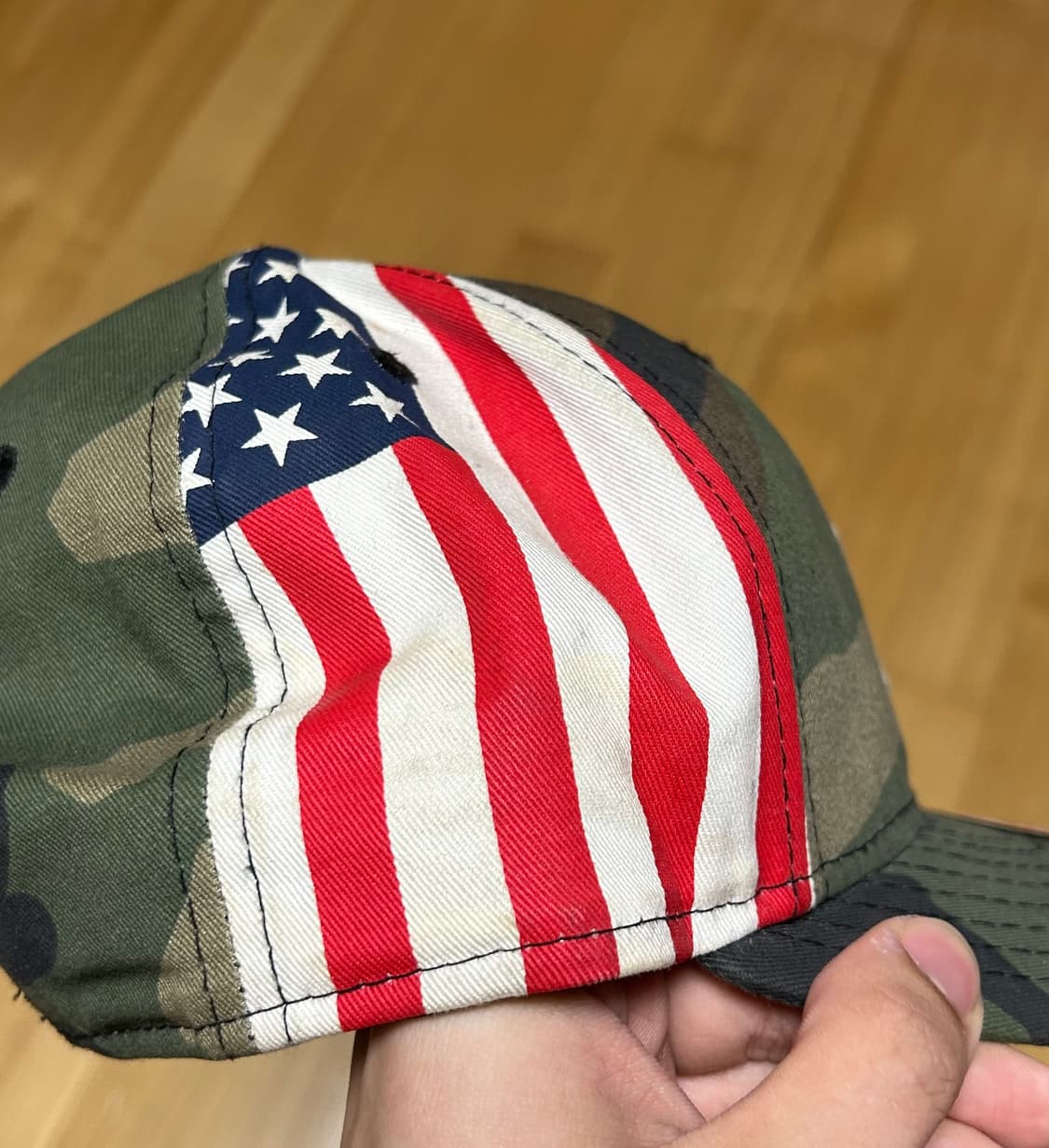 빈티지 뉴에라 밀리터리 성조기 캡 상품이미지5