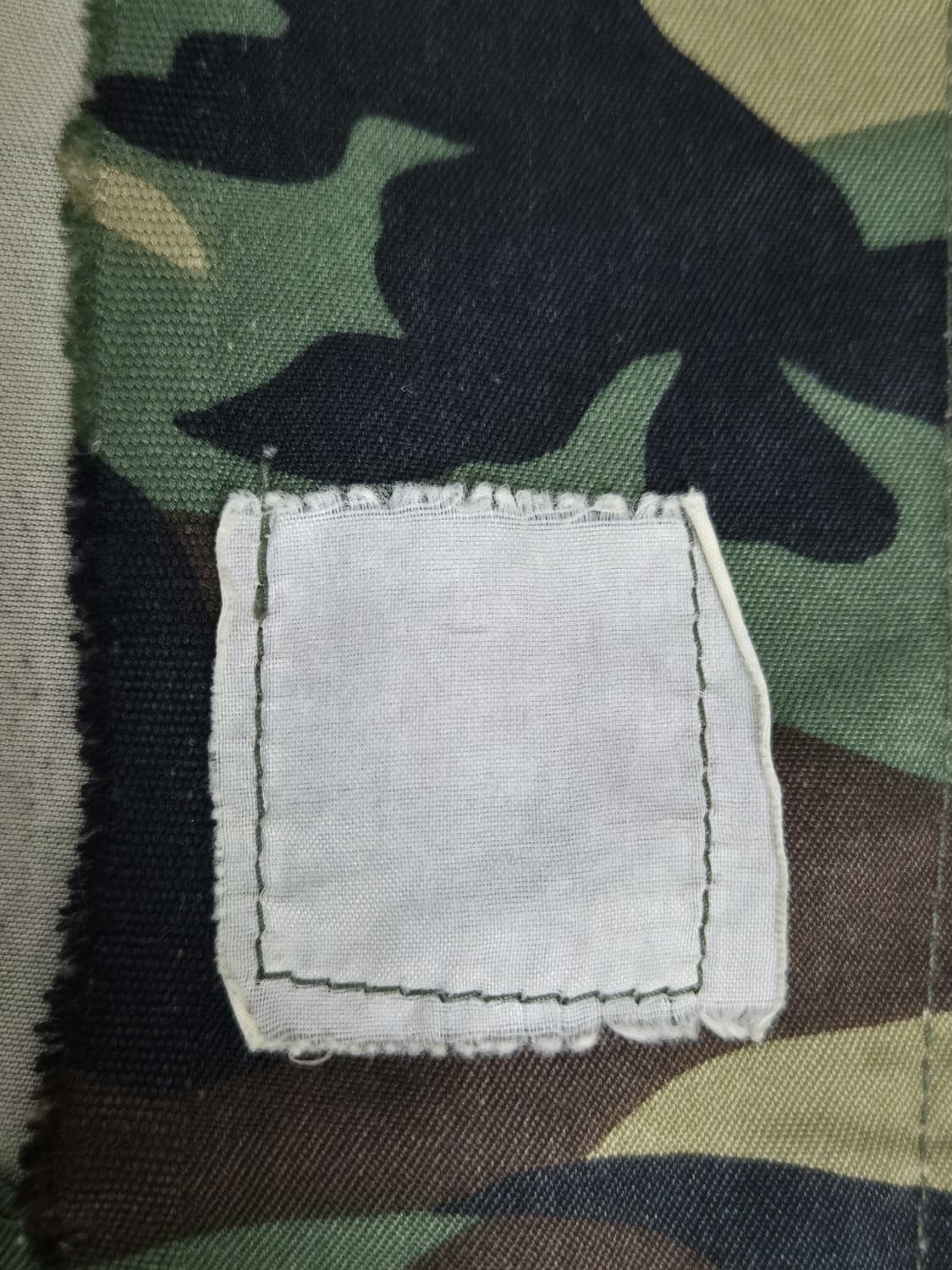 육군 구형 5공수특전여단 하사 최초기형 동계 전투복 상의 자켓 (L) 상품이미지10