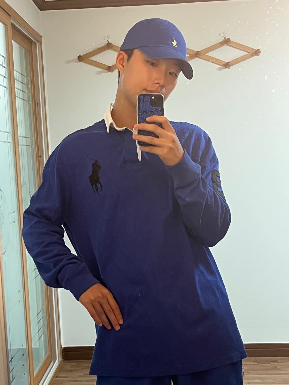 폴로 긴팔 럭비 카라티 상품이미지1